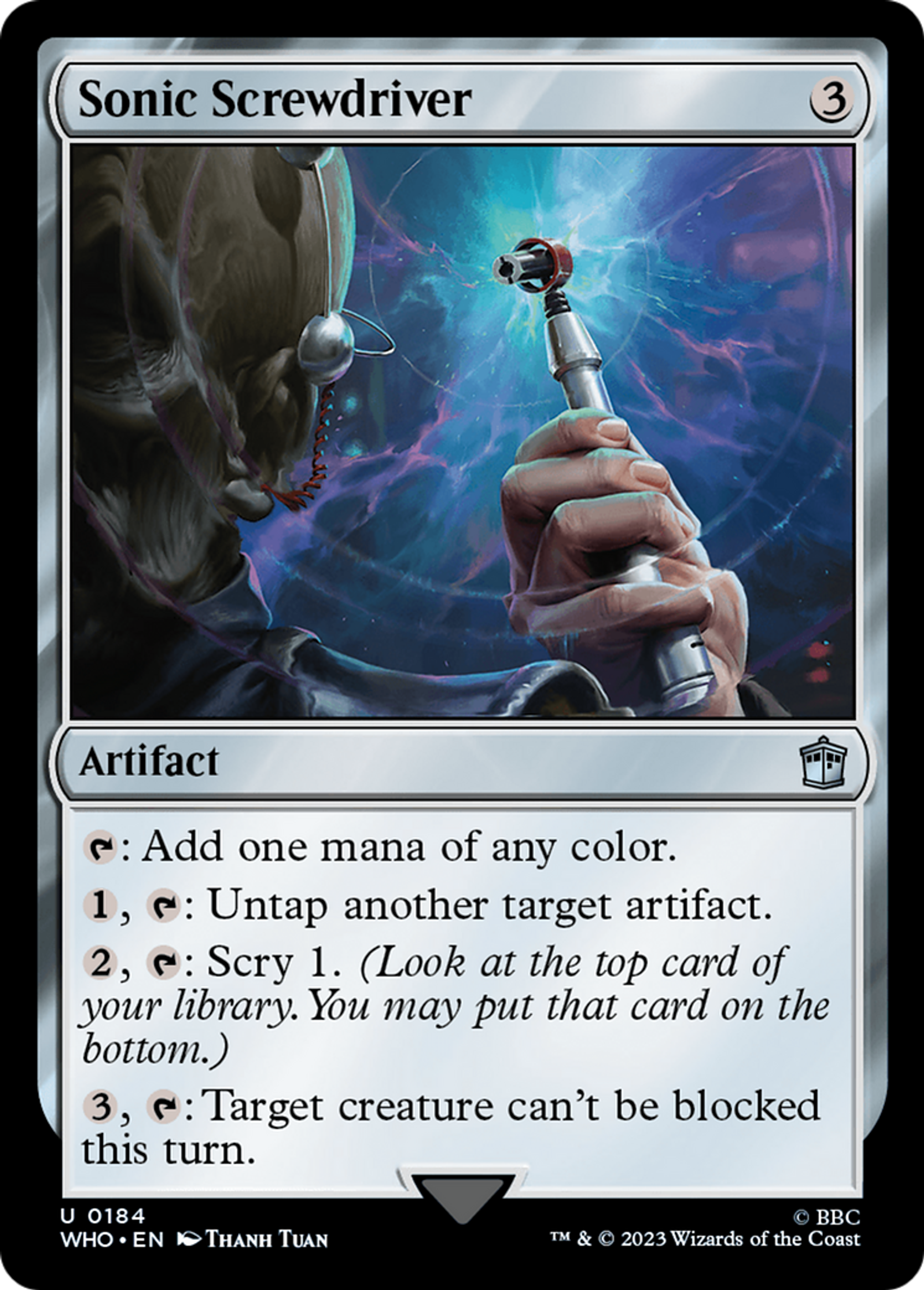 Sonic Screwdriver — Doctor Who — Magic: The Gathering