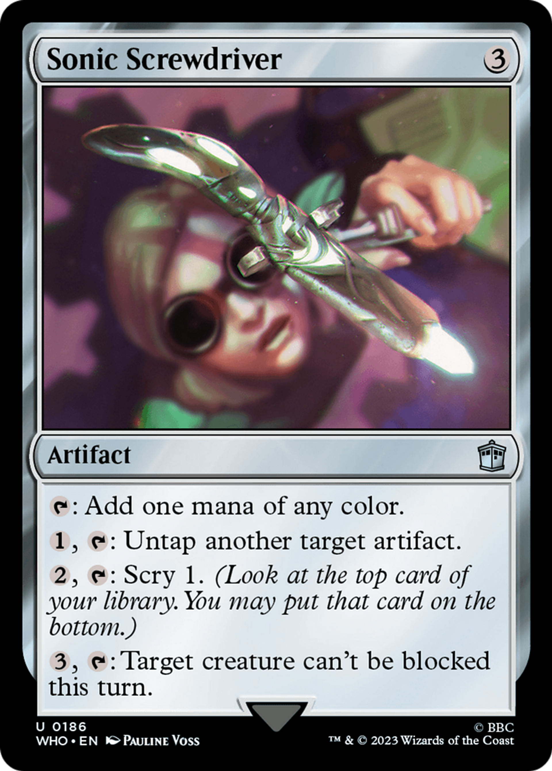 Sonic Screwdriver — Doctor Who — Magic: The Gathering