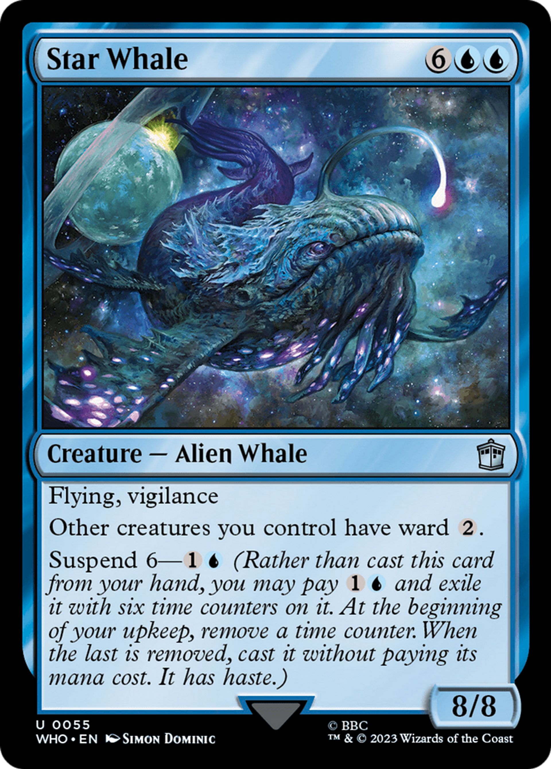 Star Whale — Doctor Who — Magic: The Gathering