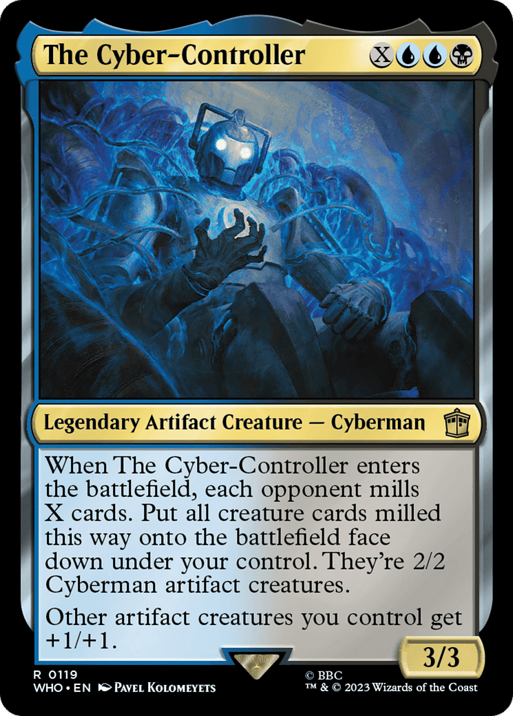 The Cyber-Controller — Doctor Who — Magic: The Gathering