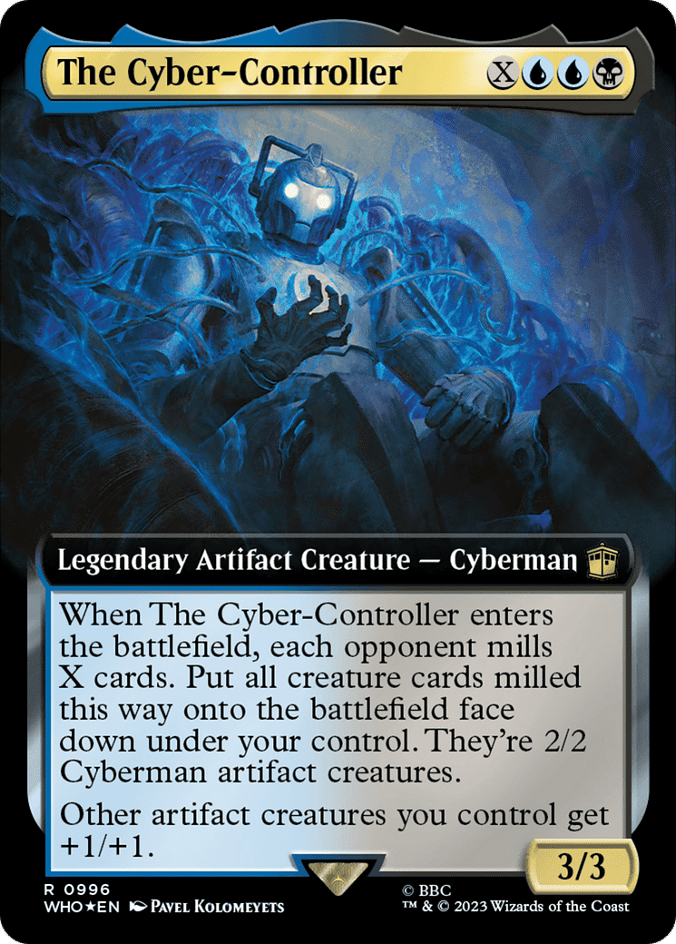 Le Cyber-contrôleur — Doctor Who — Magic: The Gathering