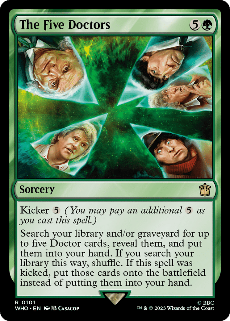 The Five Doctors — Doctor Who — Magic: The Gathering