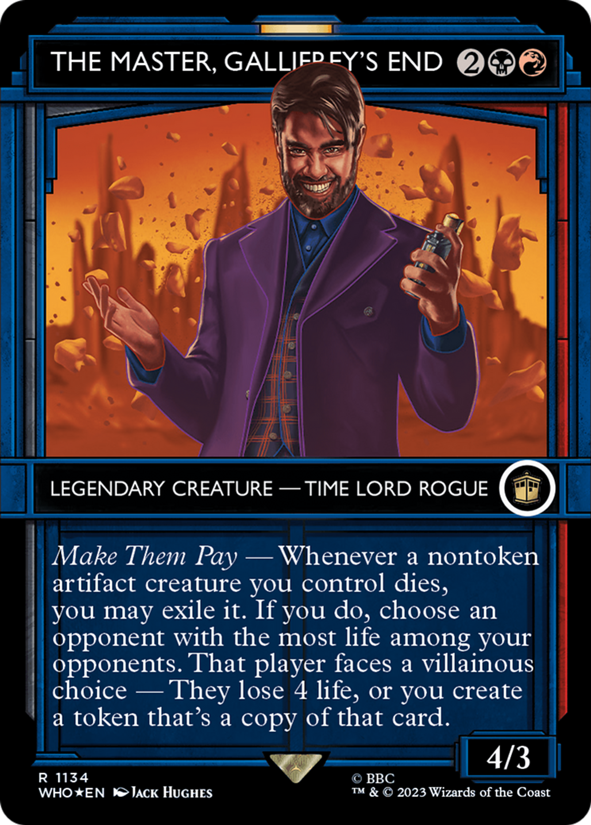 Le Maître, crépuscule de Gallifrey — Doctor Who — Magic: The Gathering