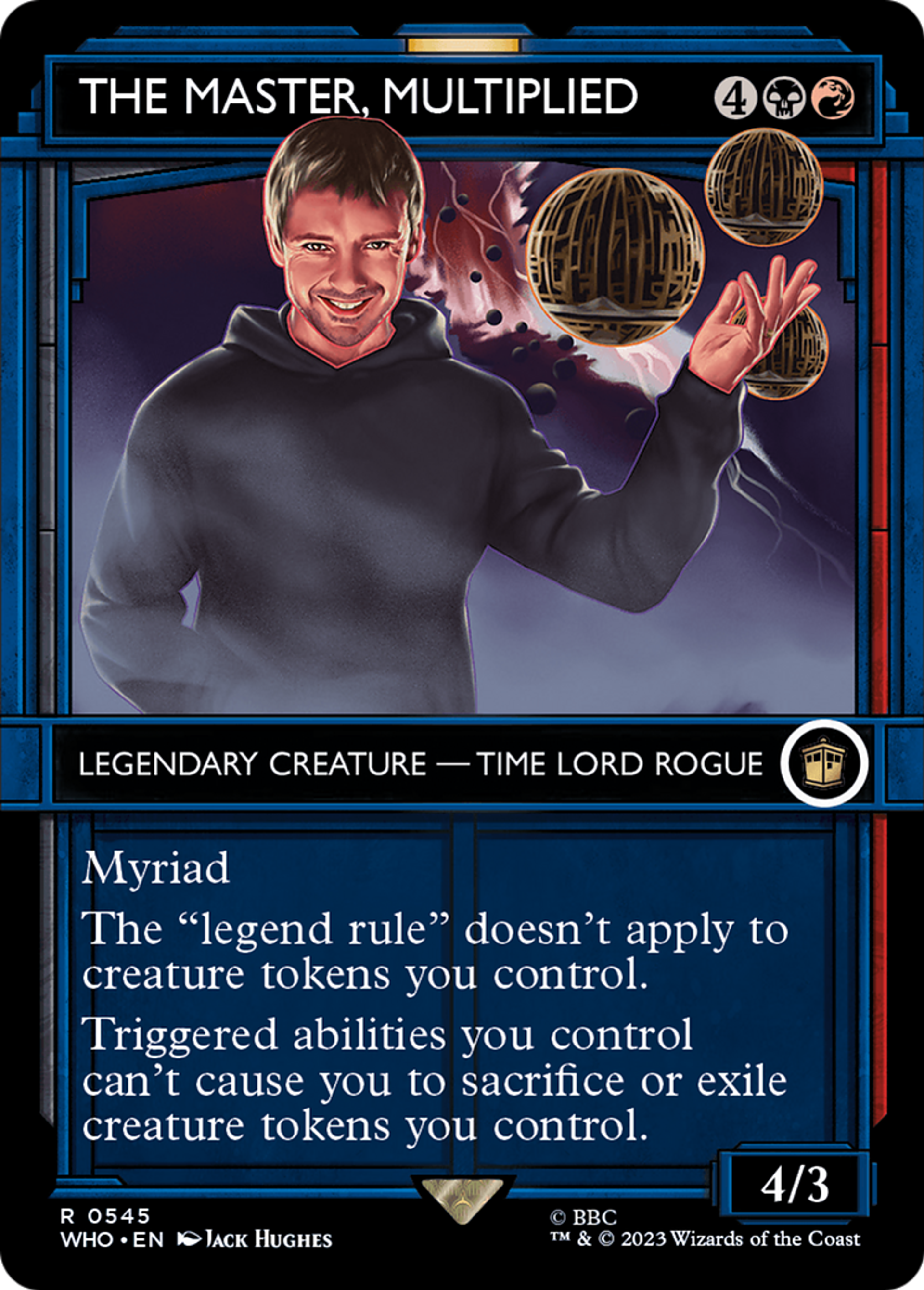 Le Maître, démultiplié — Doctor Who — Magic: The Gathering