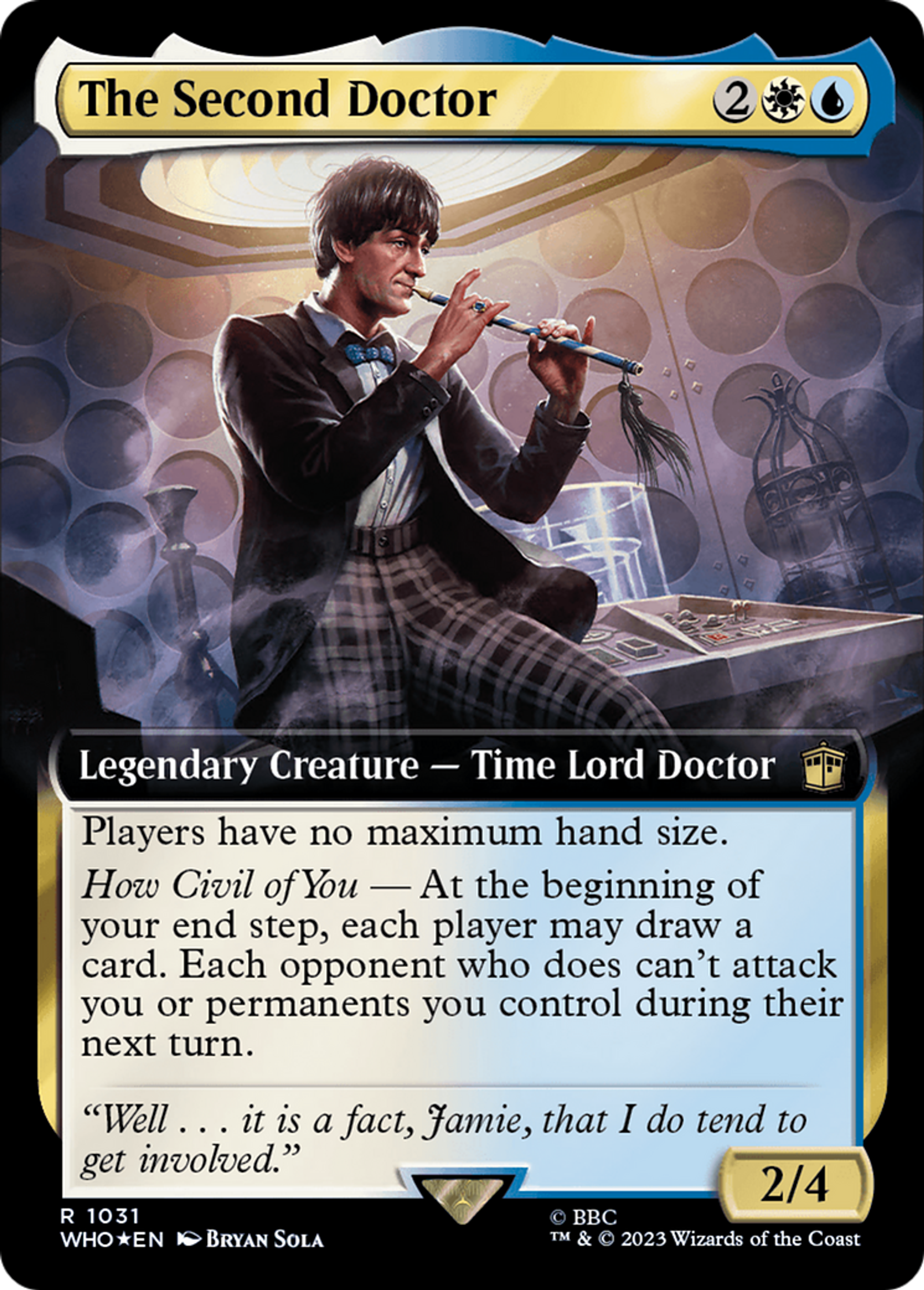 The Second Doctor — Doctor Who — Magic: The Gathering