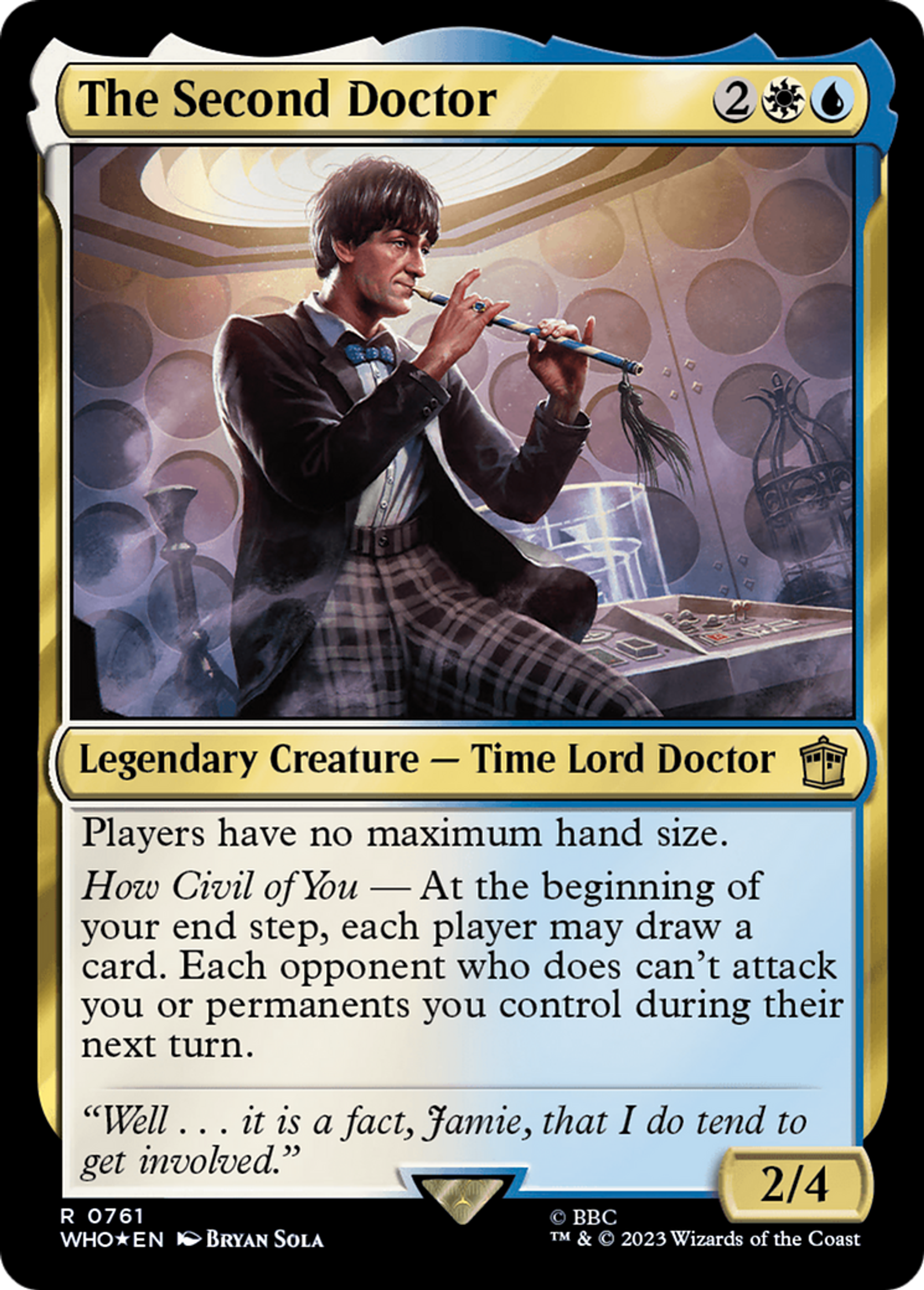The Second Doctor — Doctor Who — Magic: The Gathering