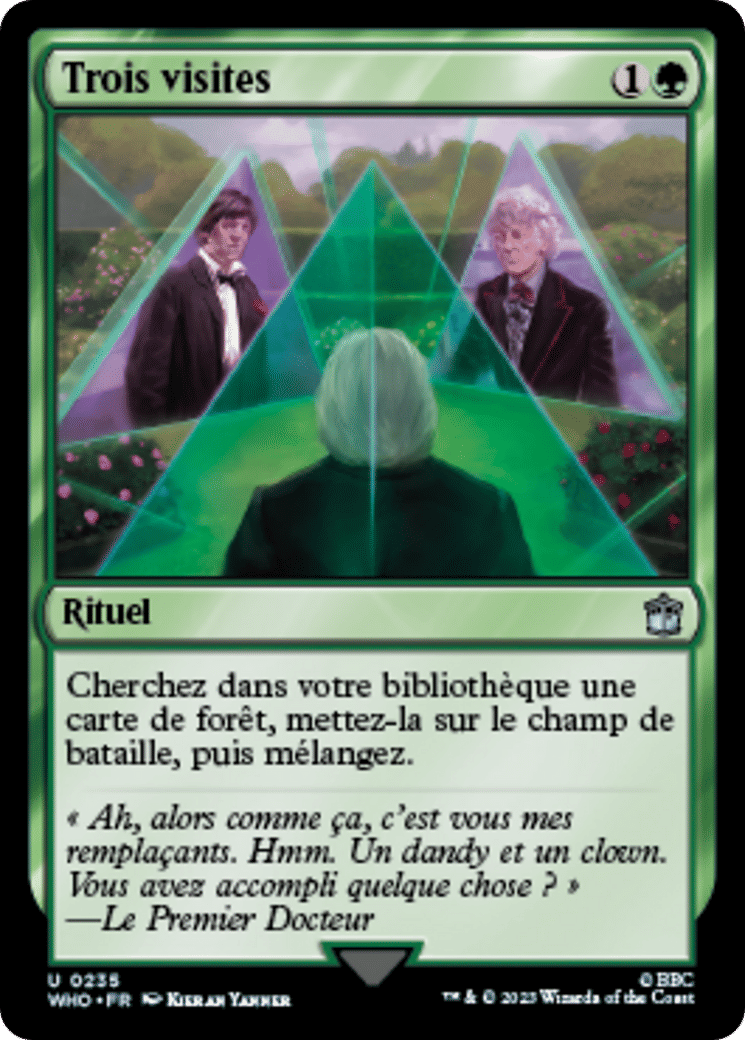 Trois visites — Doctor Who — Magic: The Gathering