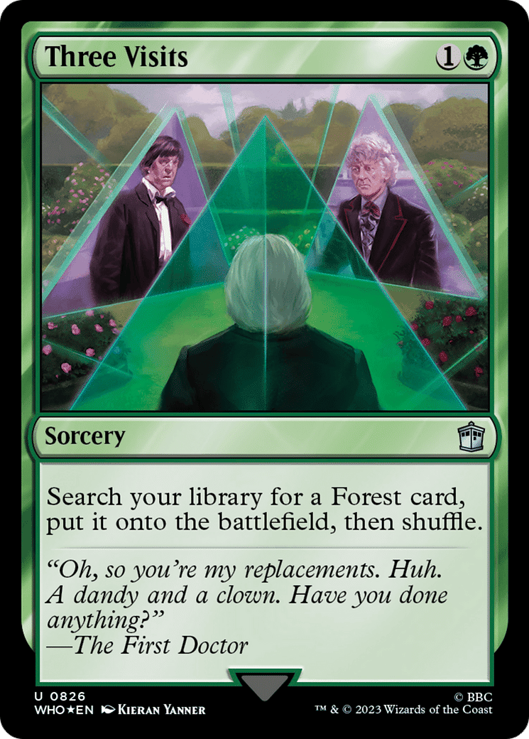 Three Visits — Doctor Who — Magic: The Gathering