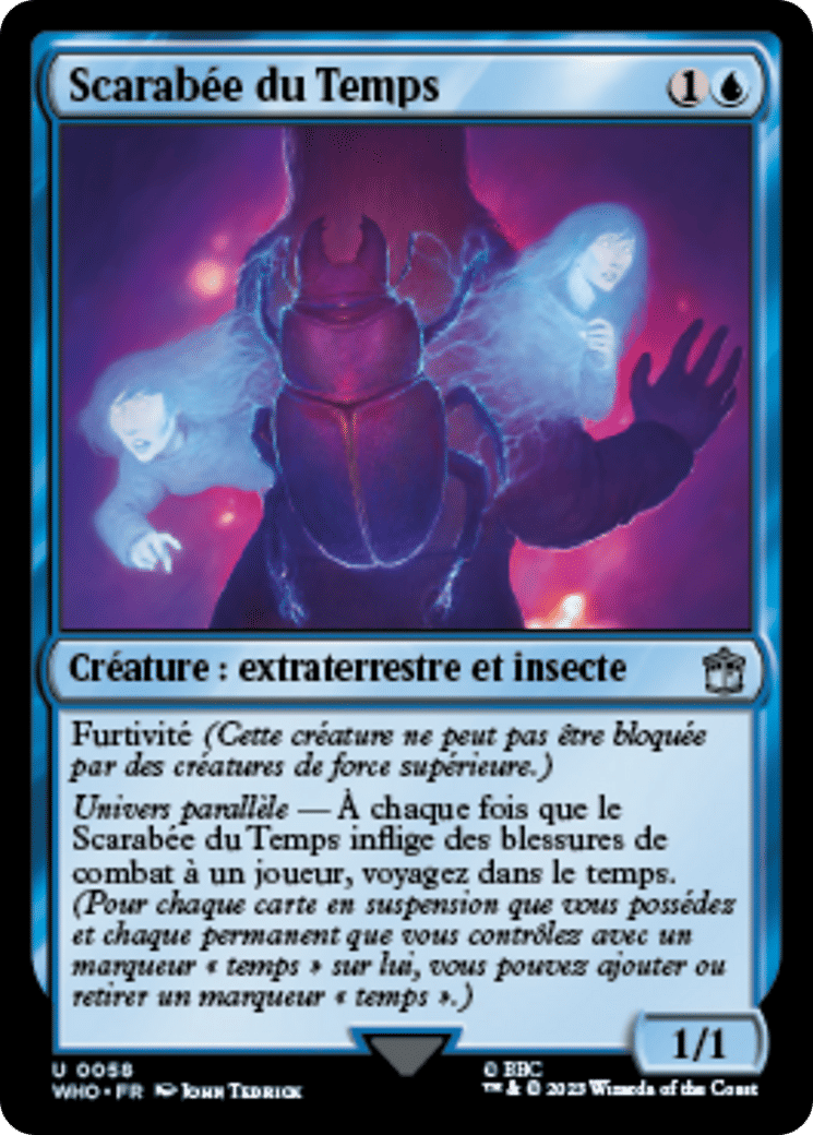 Scarabée du Temps — Doctor Who — Magic: The Gathering