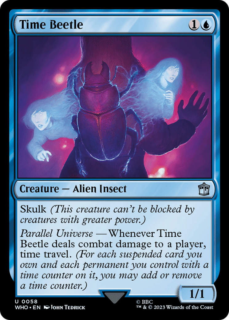 Time Beetle — Doctor Who — Magic: The Gathering