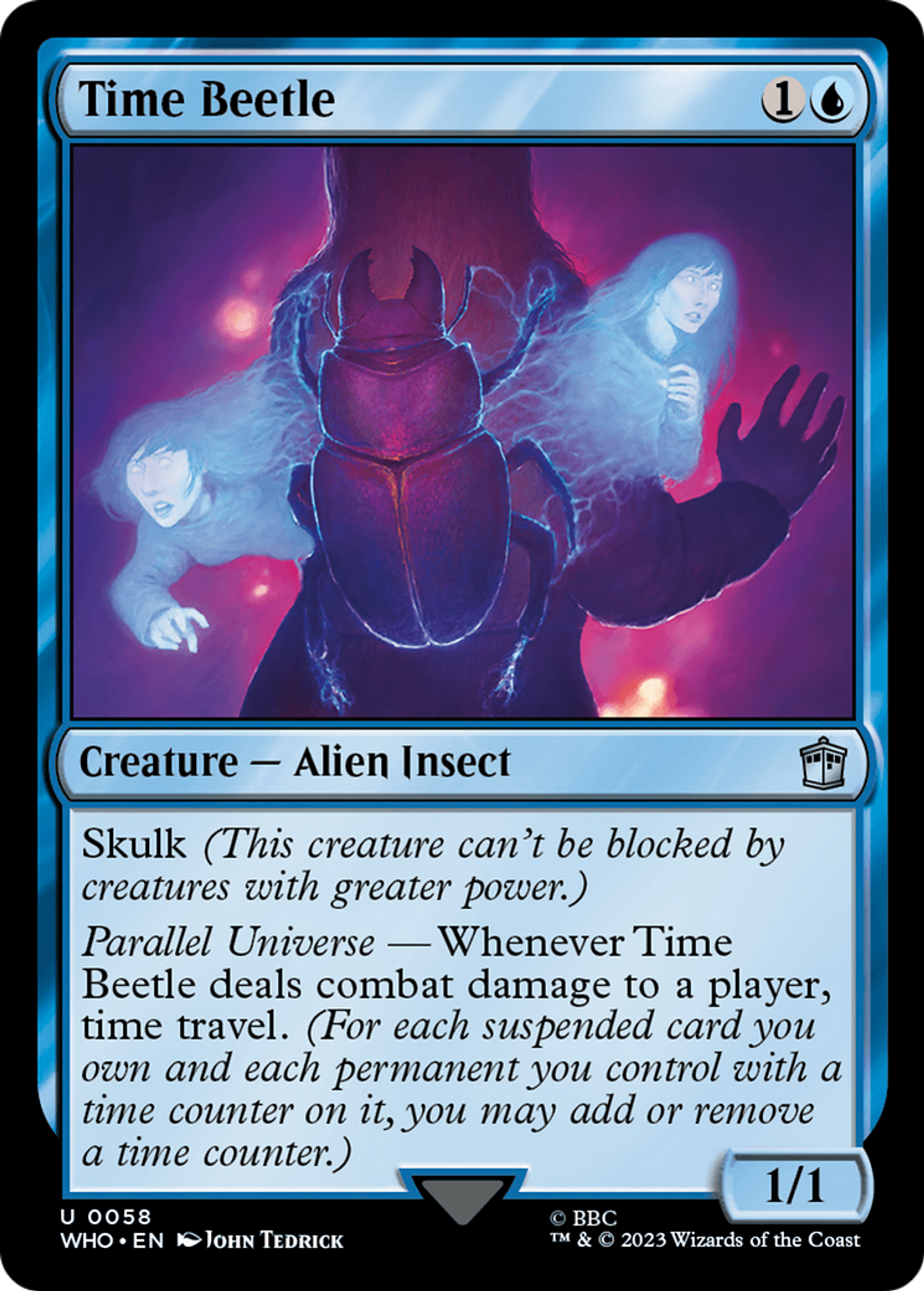Scarabée du Temps — Doctor Who — Magic: The Gathering