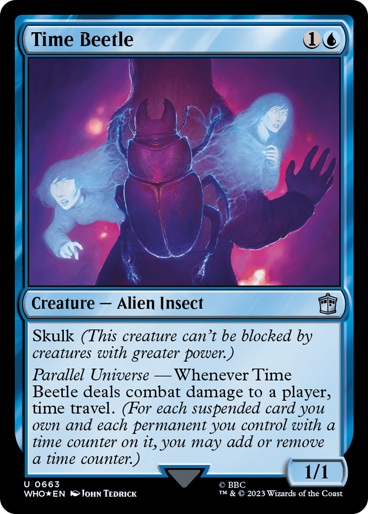 Time Beetle — Doctor Who — Magic: The Gathering