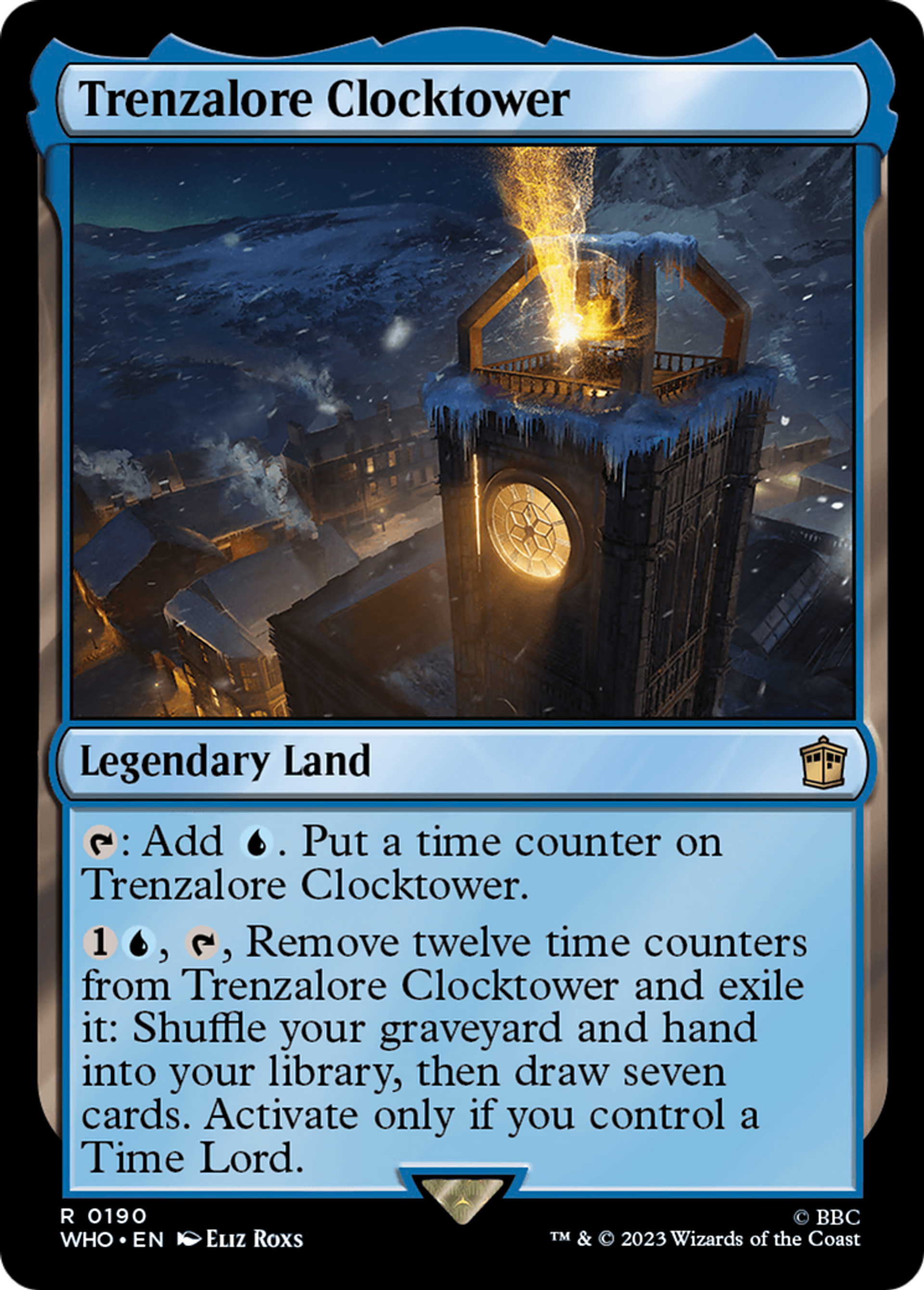 Clocher de Trenzalore — Doctor Who — Magic: The Gathering