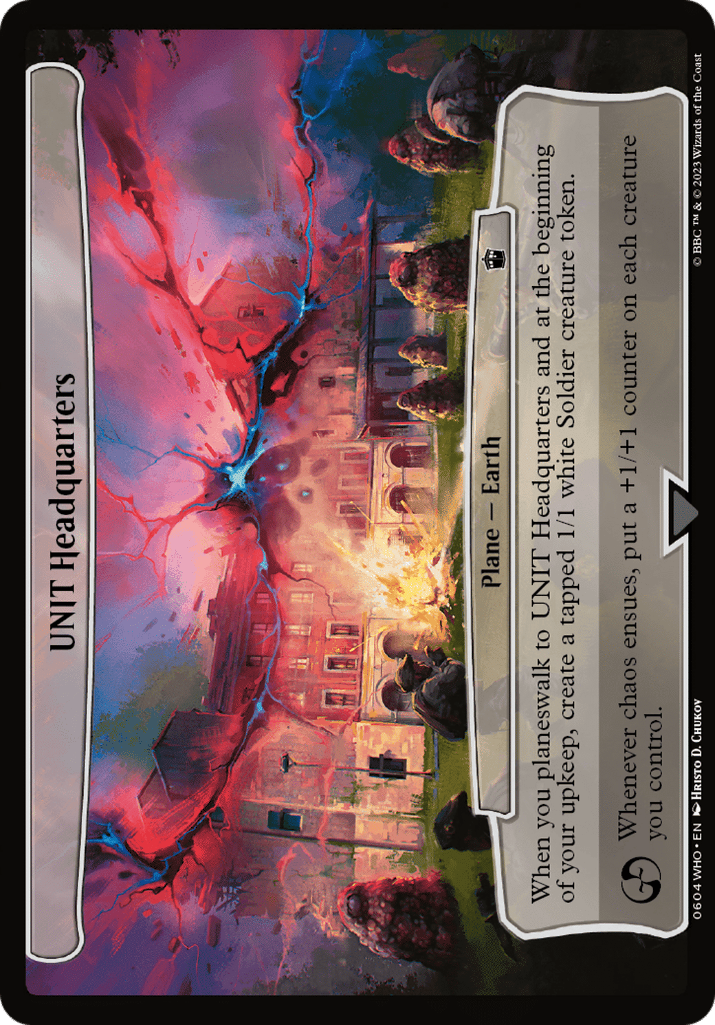 UNIT Headquarters — Doctor Who — Magic: The Gathering
