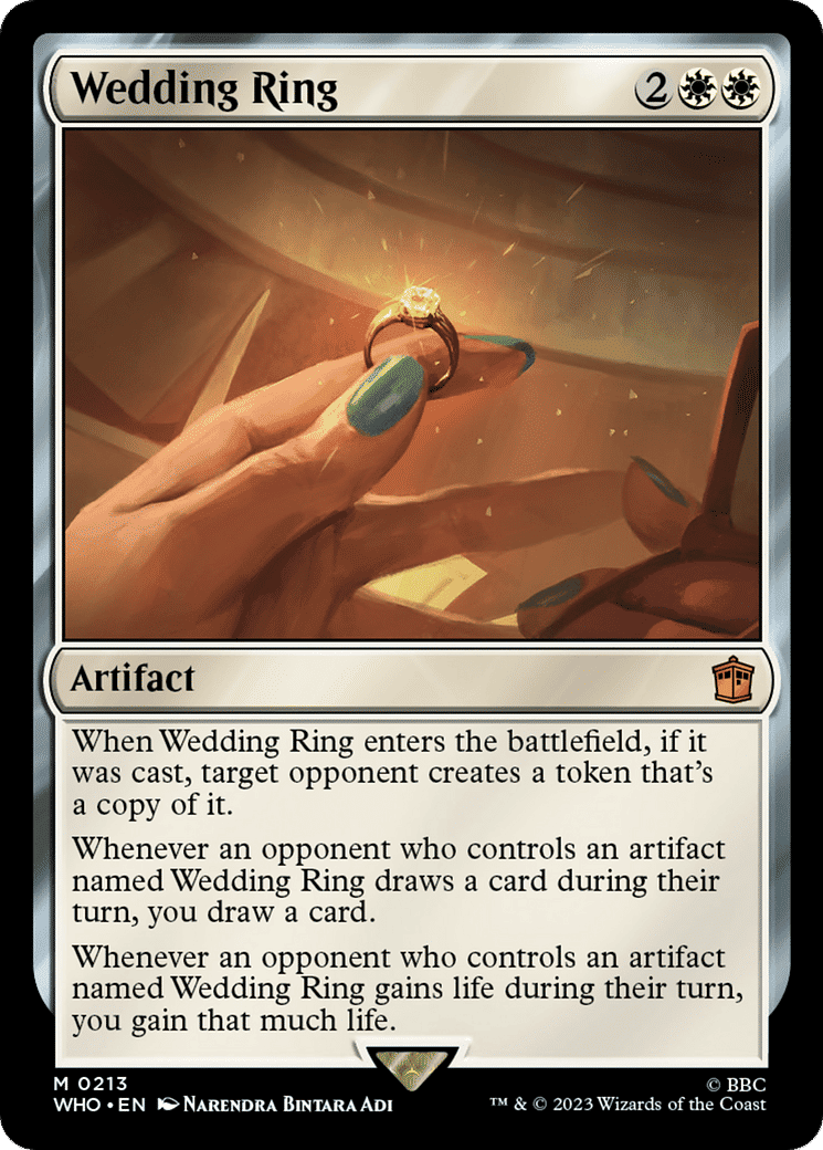 Wedding Ring — Doctor Who — Magic: The Gathering