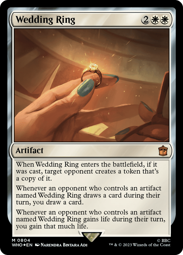 Wedding Ring — Doctor Who — Magic: The Gathering