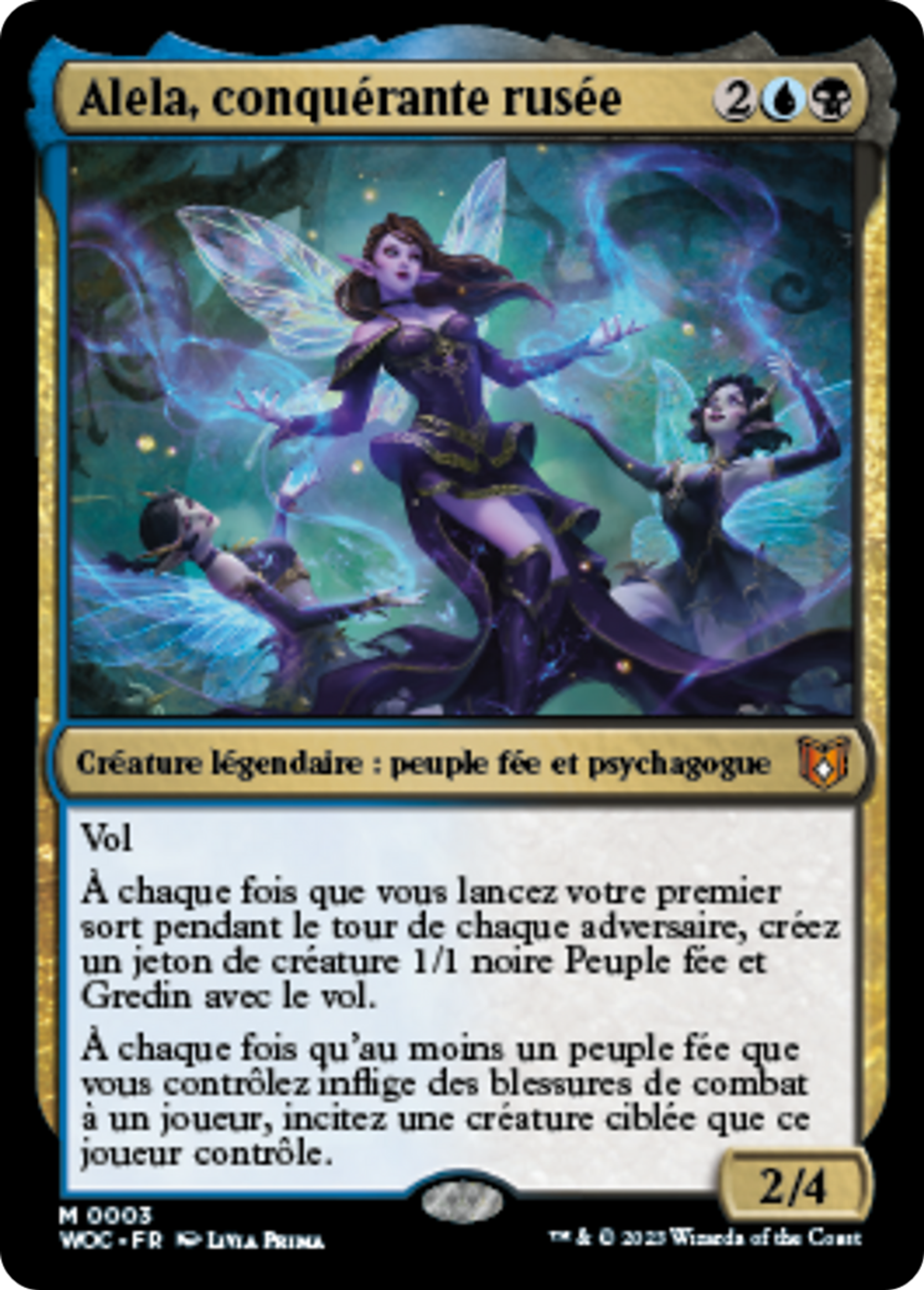Alela, conquérante rusée — Wilds of Eldraine Commander — Magic: The Gathering
