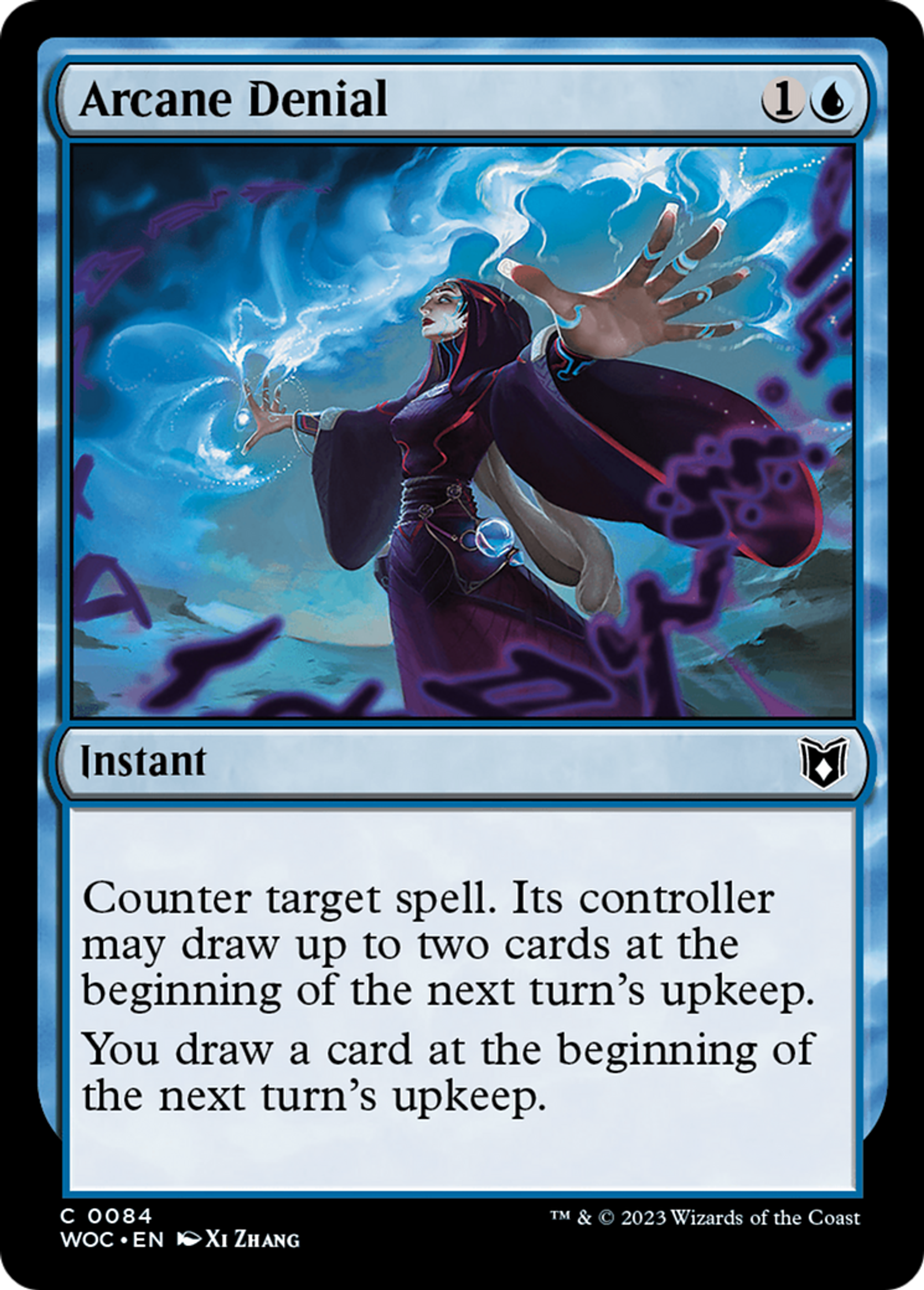 Déni des arcanes — Wilds of Eldraine Commander — Magic: The Gathering
