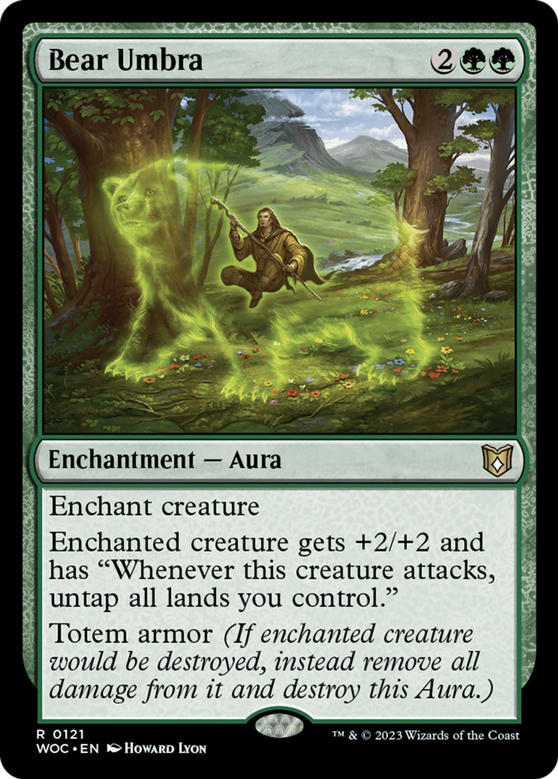 Ombre d'ours — Wilds of Eldraine Commander — Magic: The Gathering