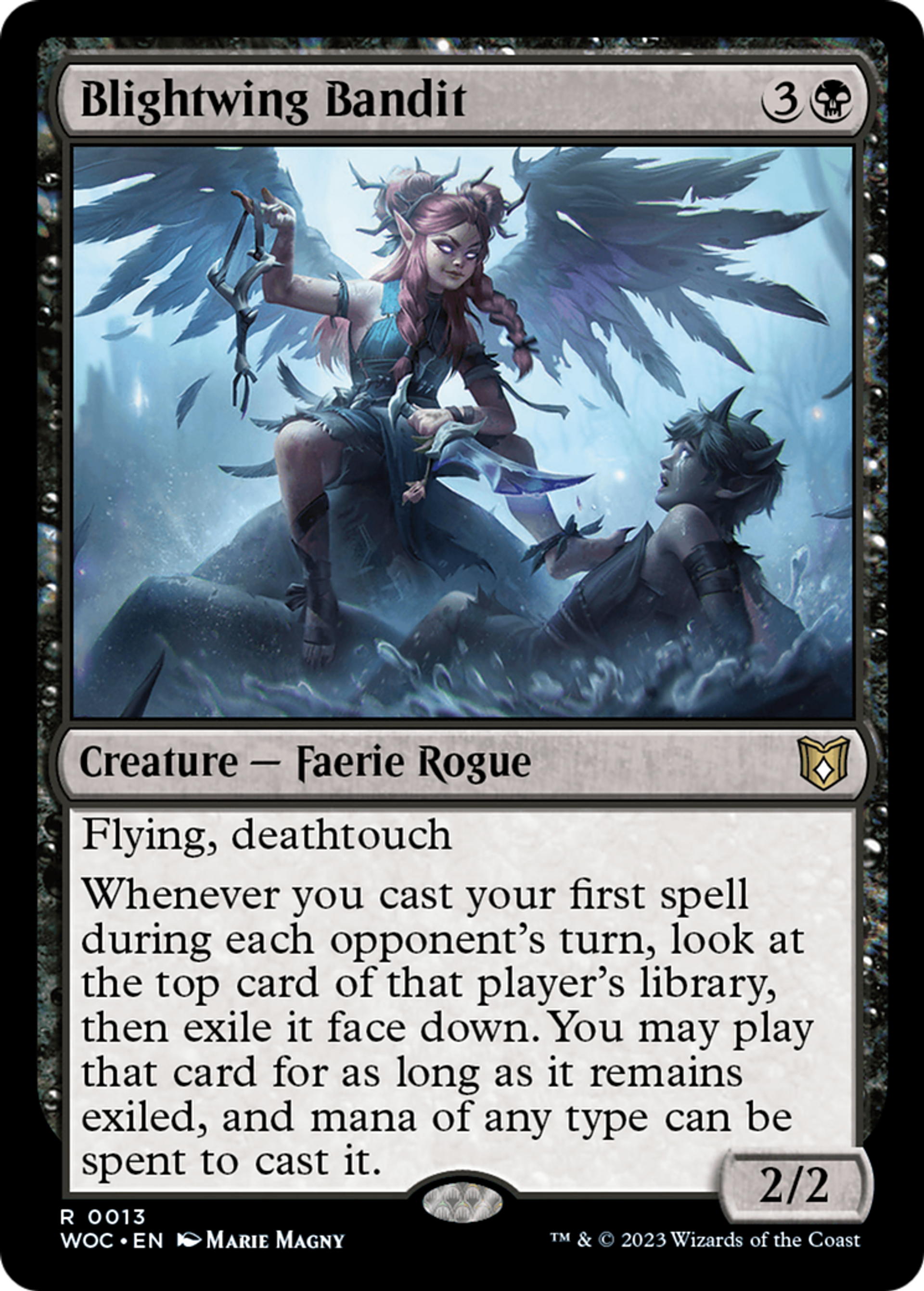 Blightwing Bandit — Wilds of Eldraine Commander — Magic: The Gathering