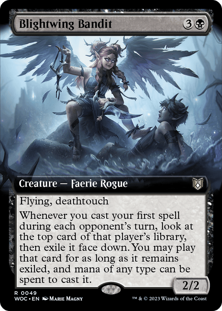 Blightwing Bandit — Wilds of Eldraine Commander — Magic: The Gathering
