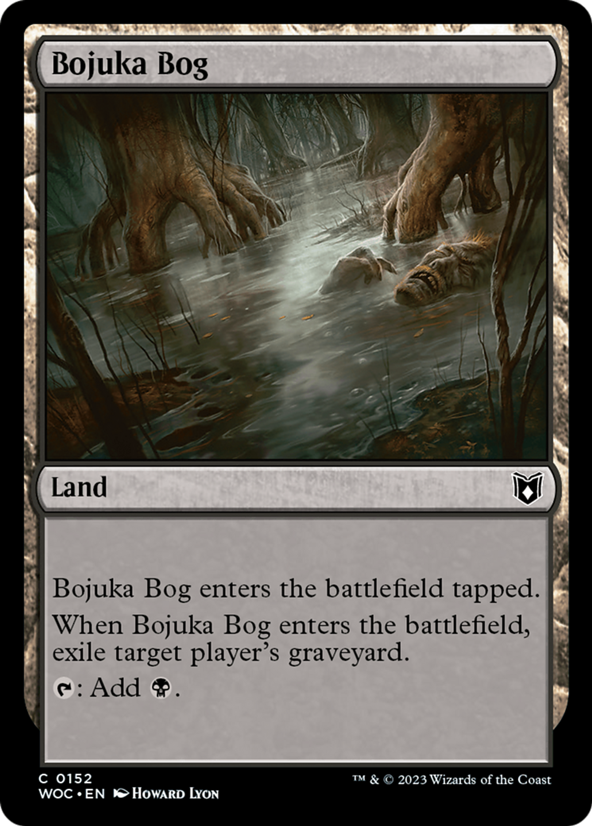 Bojuka Bog — Wilds of Eldraine Commander — Magic: The Gathering