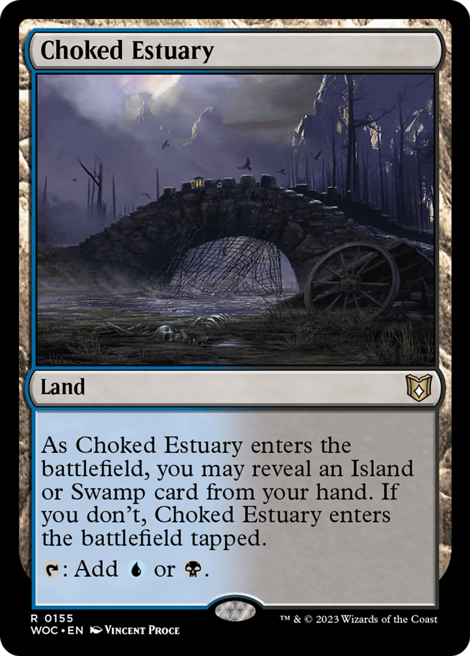 Choked Estuary — Wilds of Eldraine Commander — Magic: The Gathering