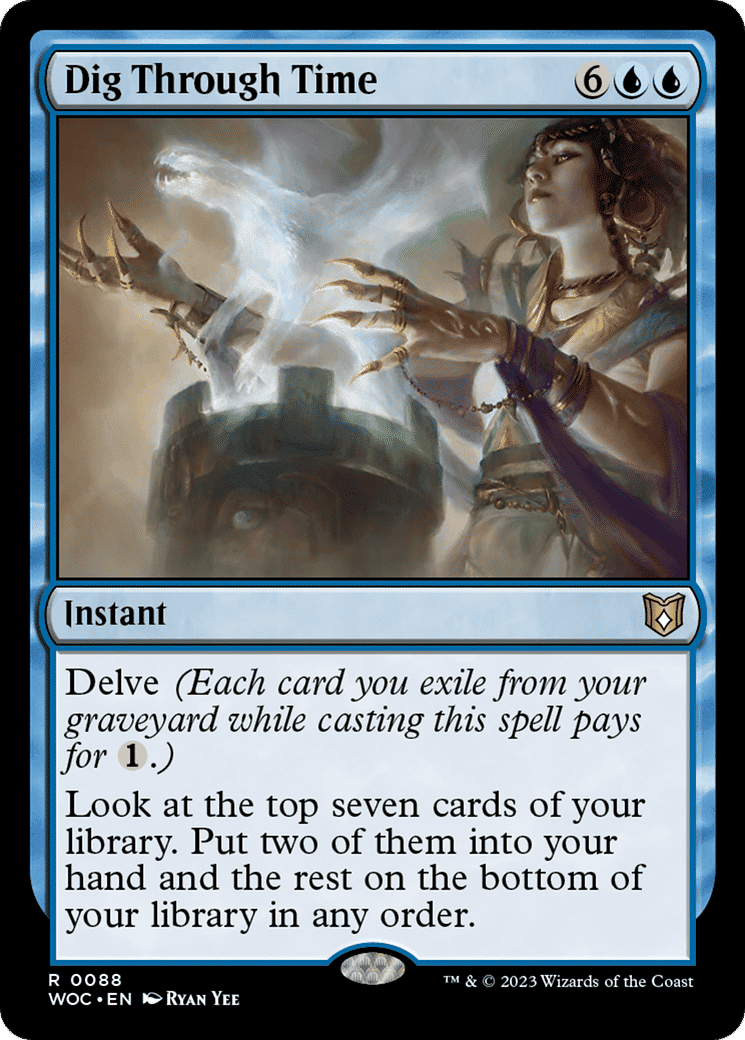 Fouille temporelle — Wilds of Eldraine Commander — Magic: The Gathering