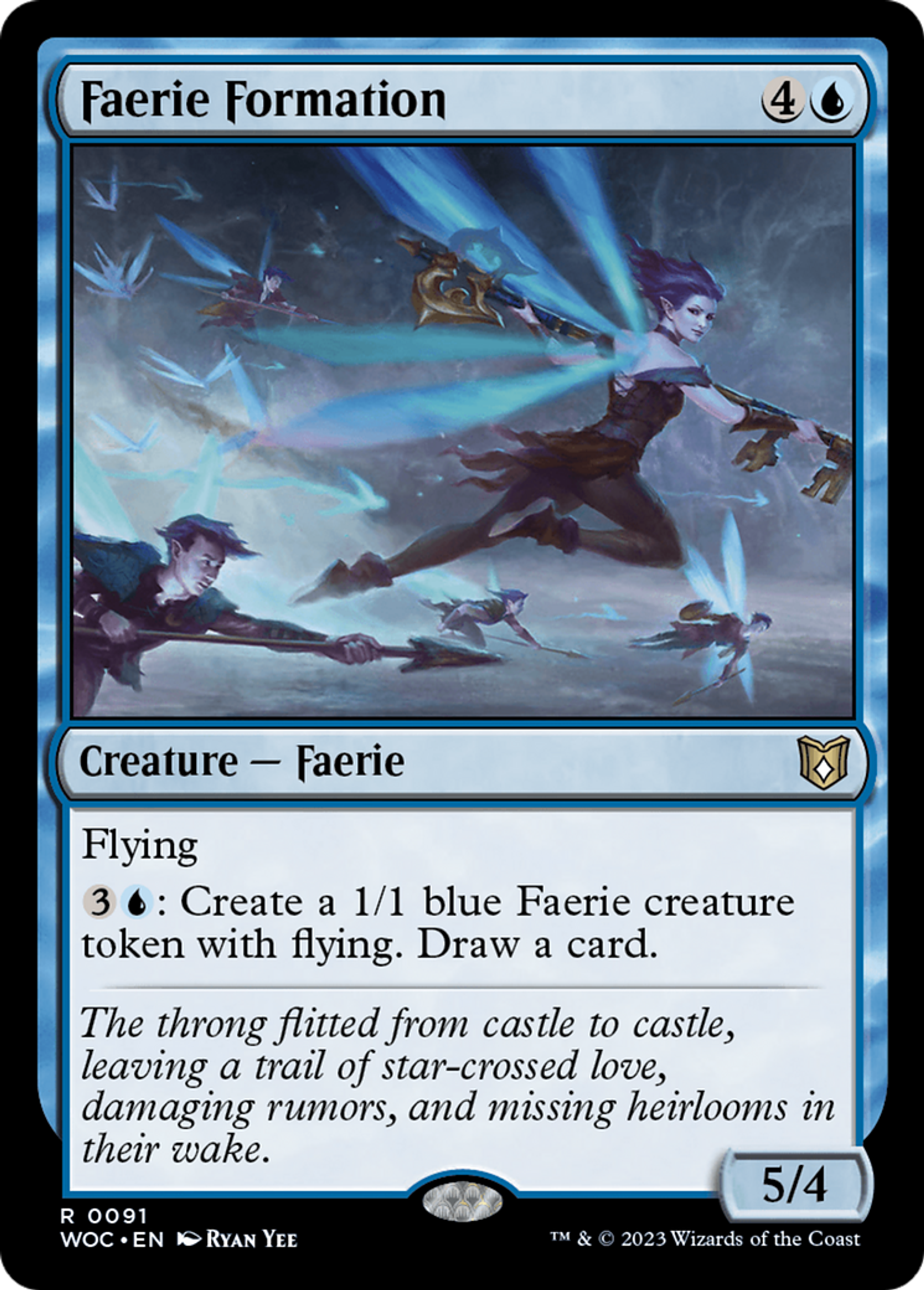 Faerie Formation — Wilds of Eldraine Commander — Magic: The Gathering