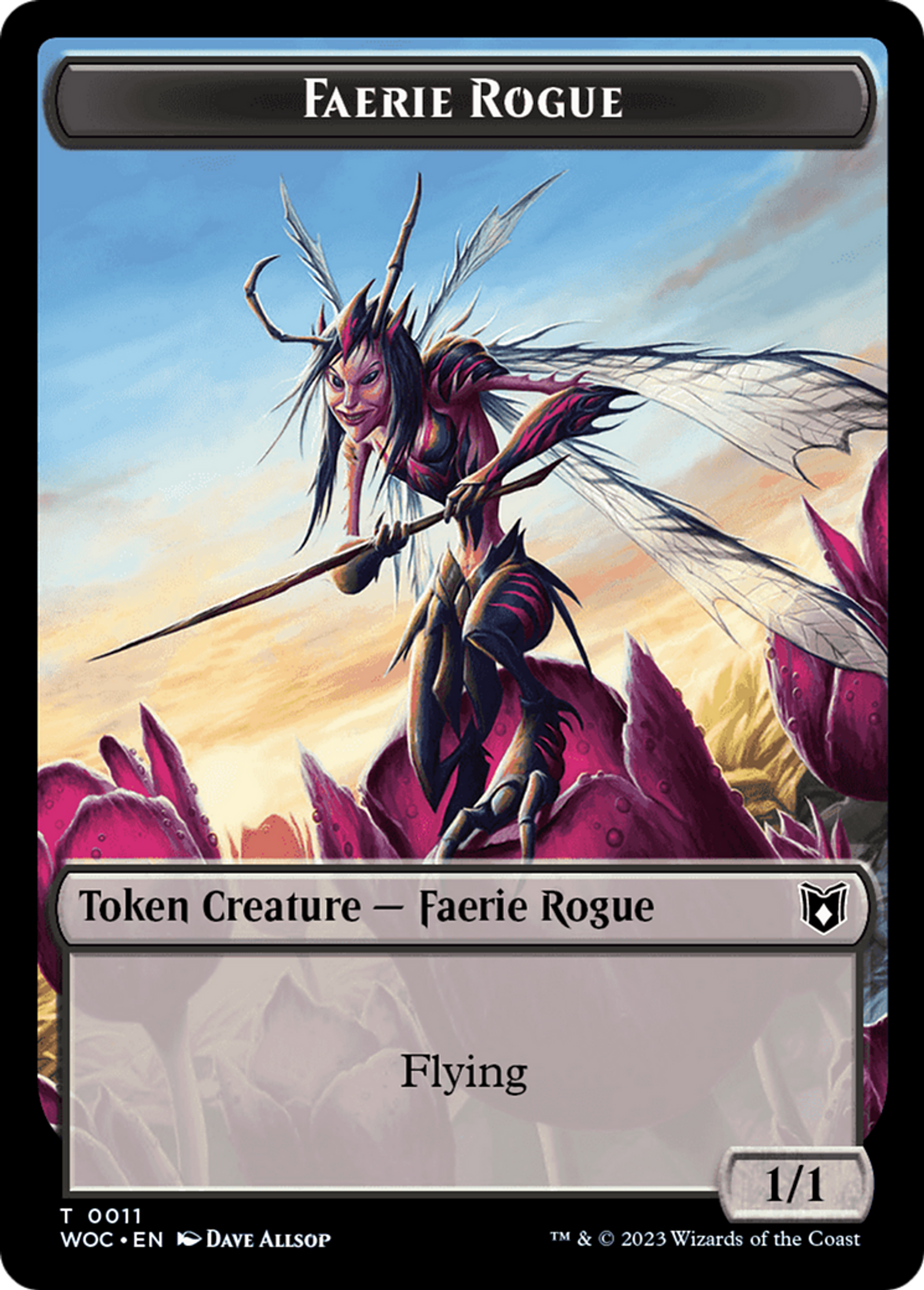Faerie Rogue — Wilds of Eldraine Commander — Magic: The Gathering