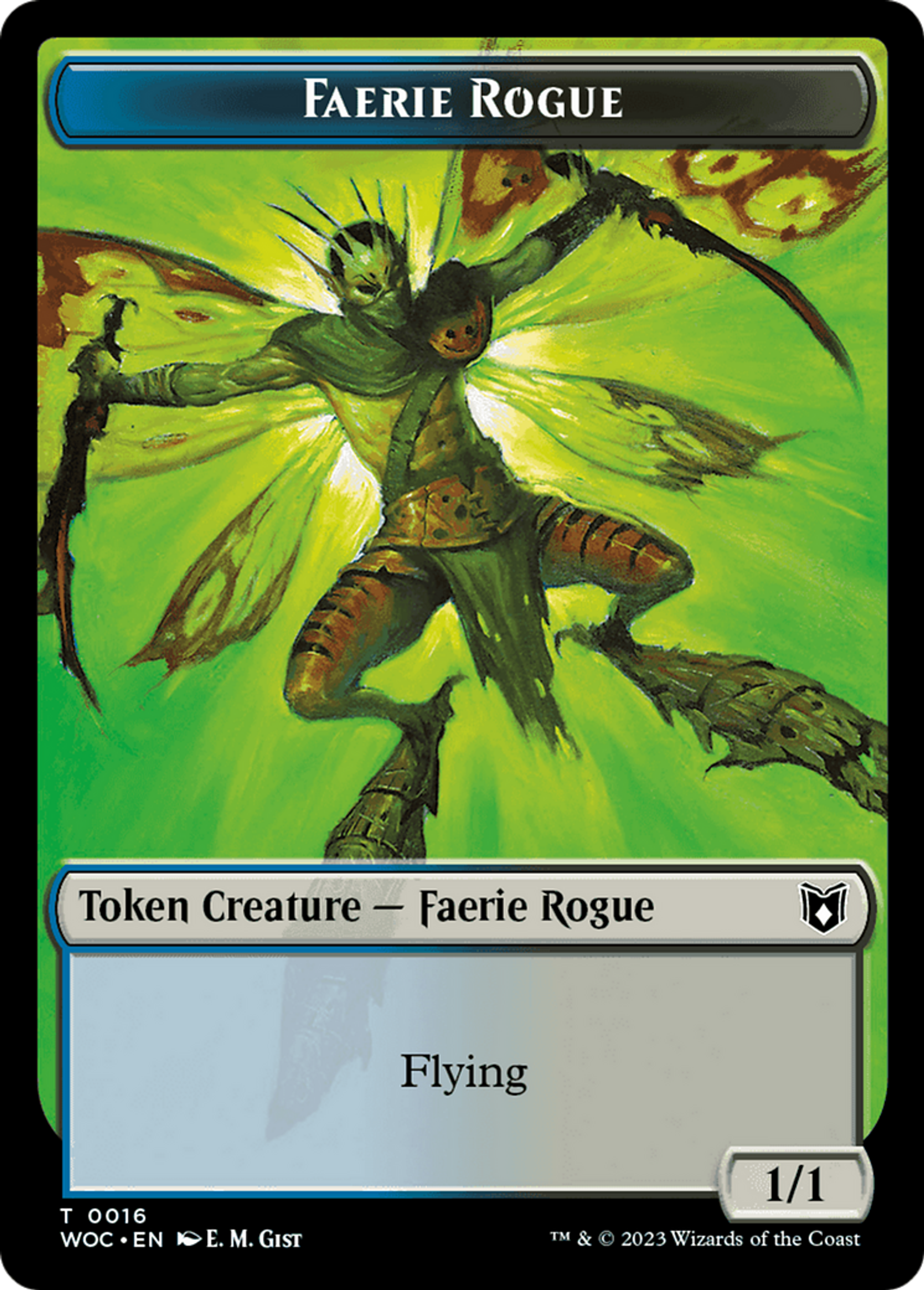 Faerie Rogue — Wilds of Eldraine Commander — Magic: The Gathering