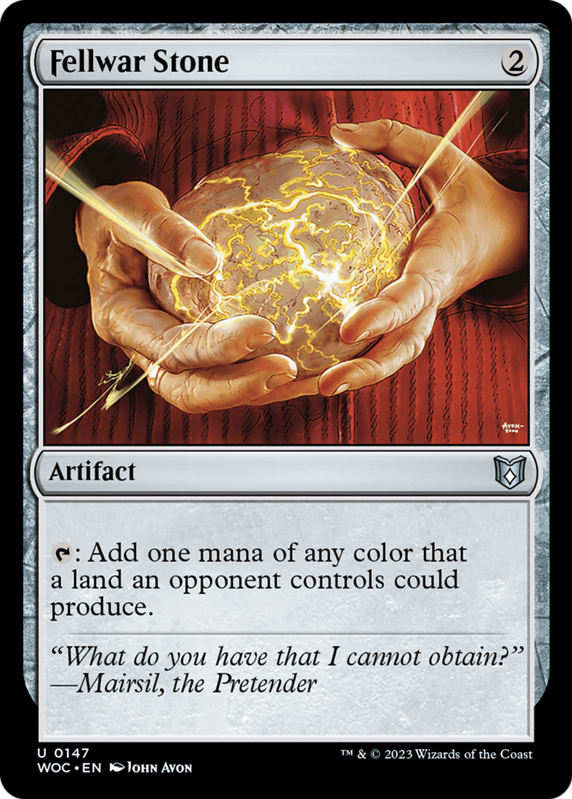 Fellwar Stone — Wilds of Eldraine Commander — Magic: The Gathering