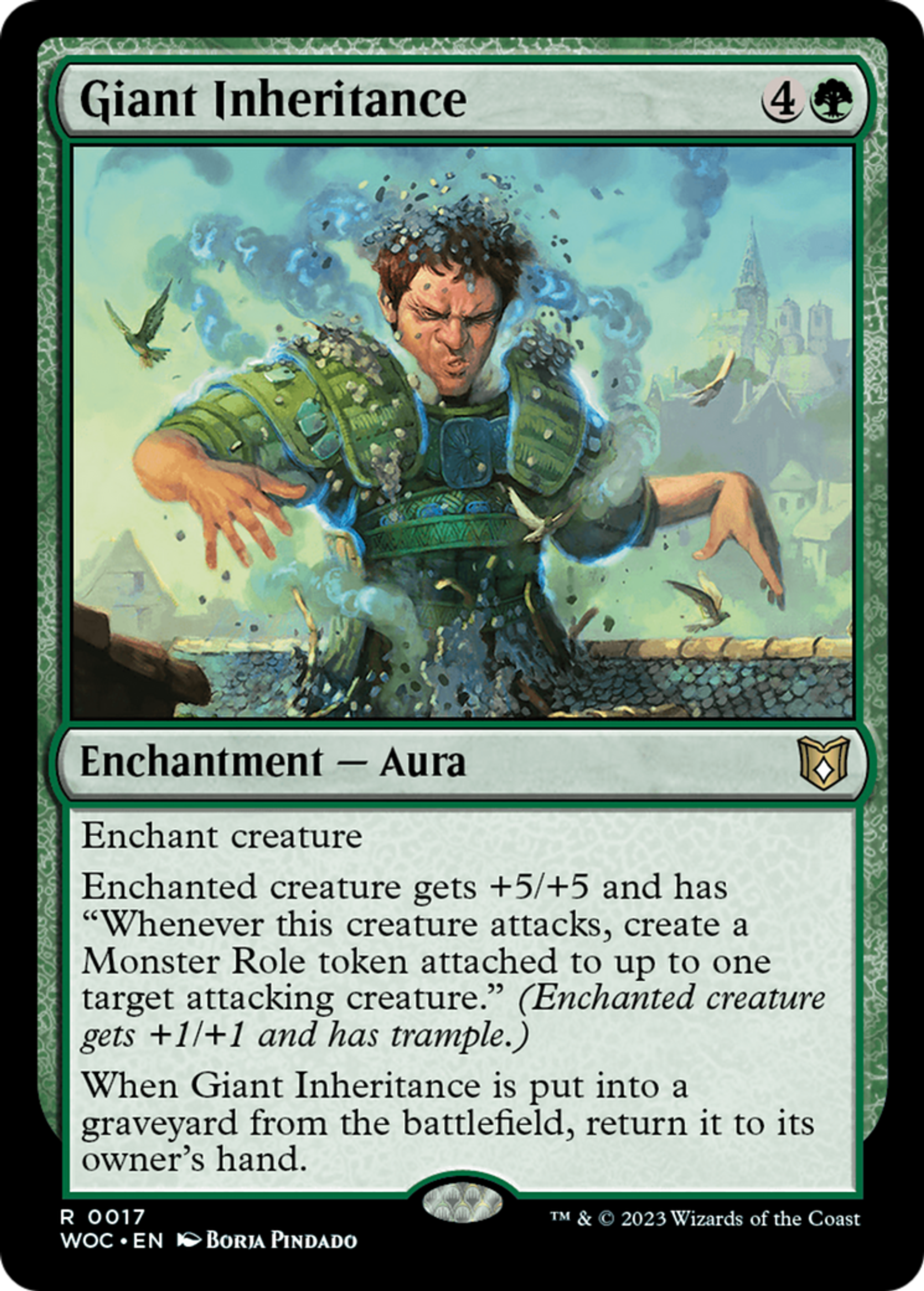 Giant Inheritance — Wilds of Eldraine Commander — Magic: The Gathering