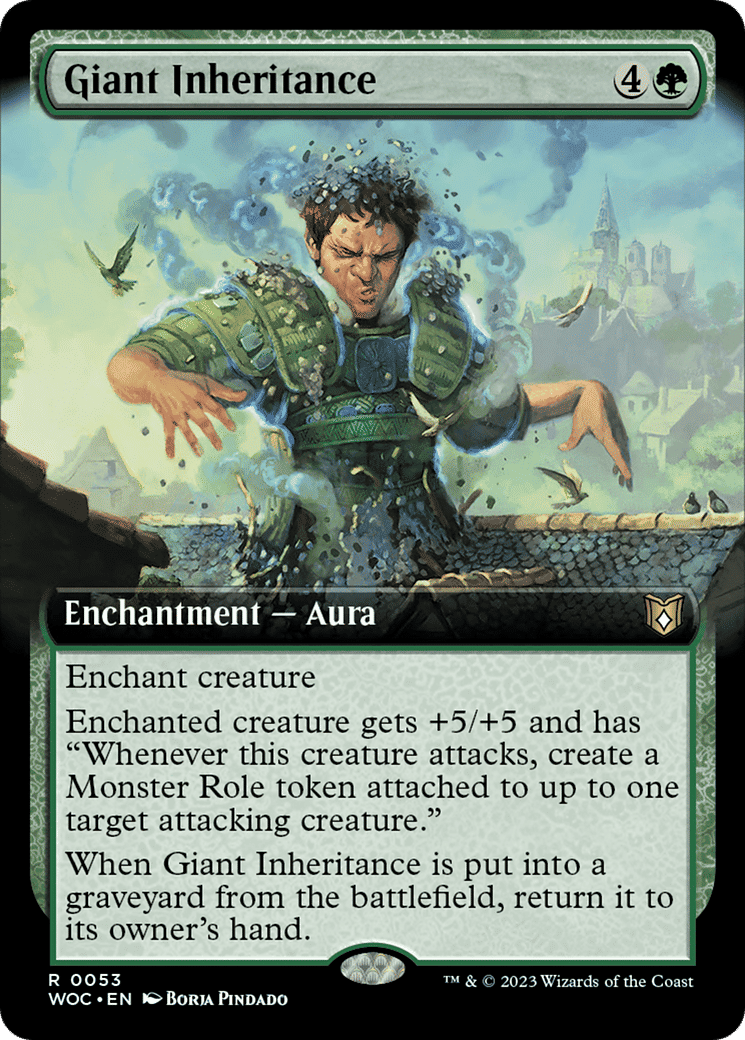 Giant Inheritance — Wilds of Eldraine Commander — Magic: The Gathering