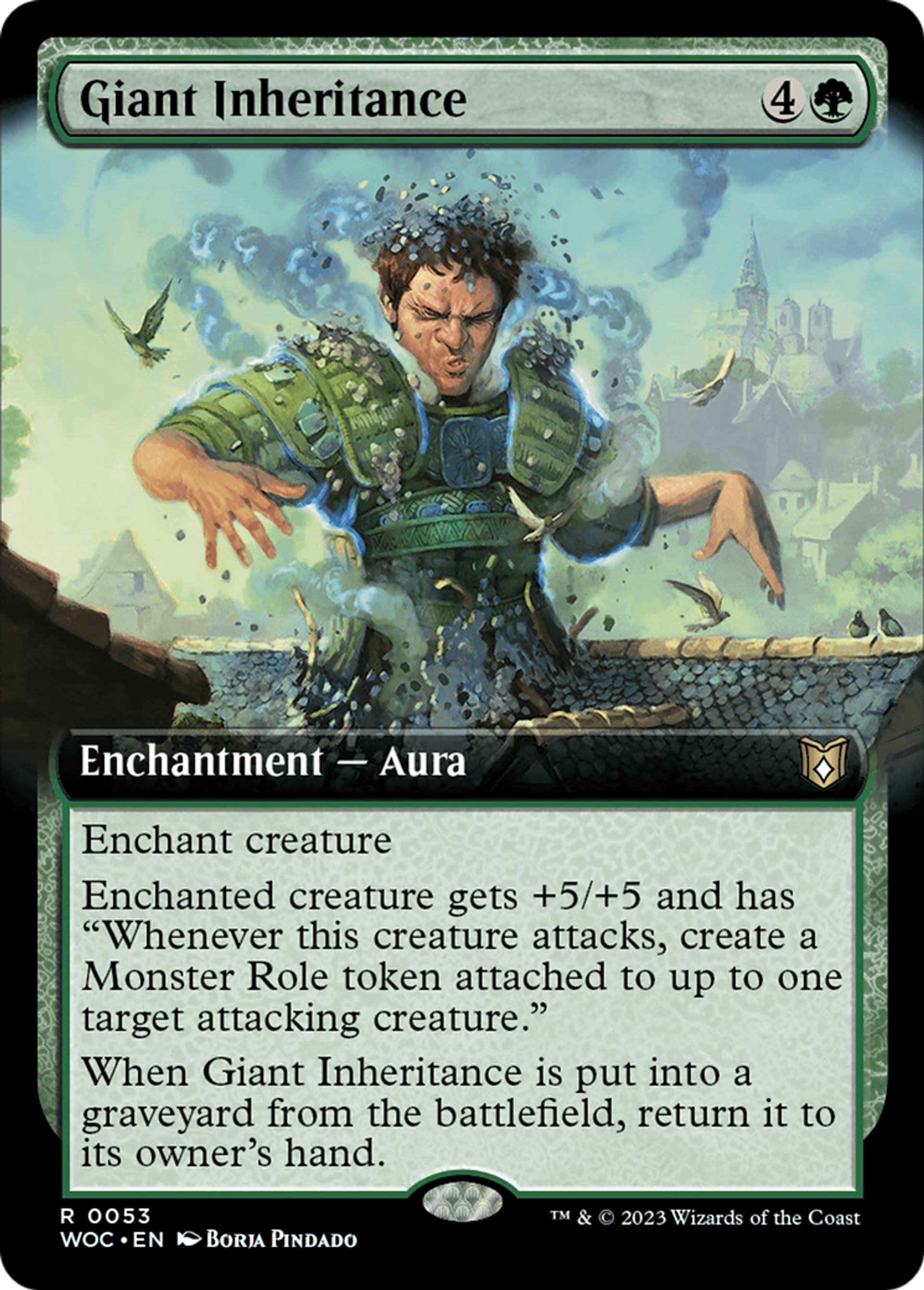 Giant Inheritance — Wilds of Eldraine Commander — Magic: The Gathering