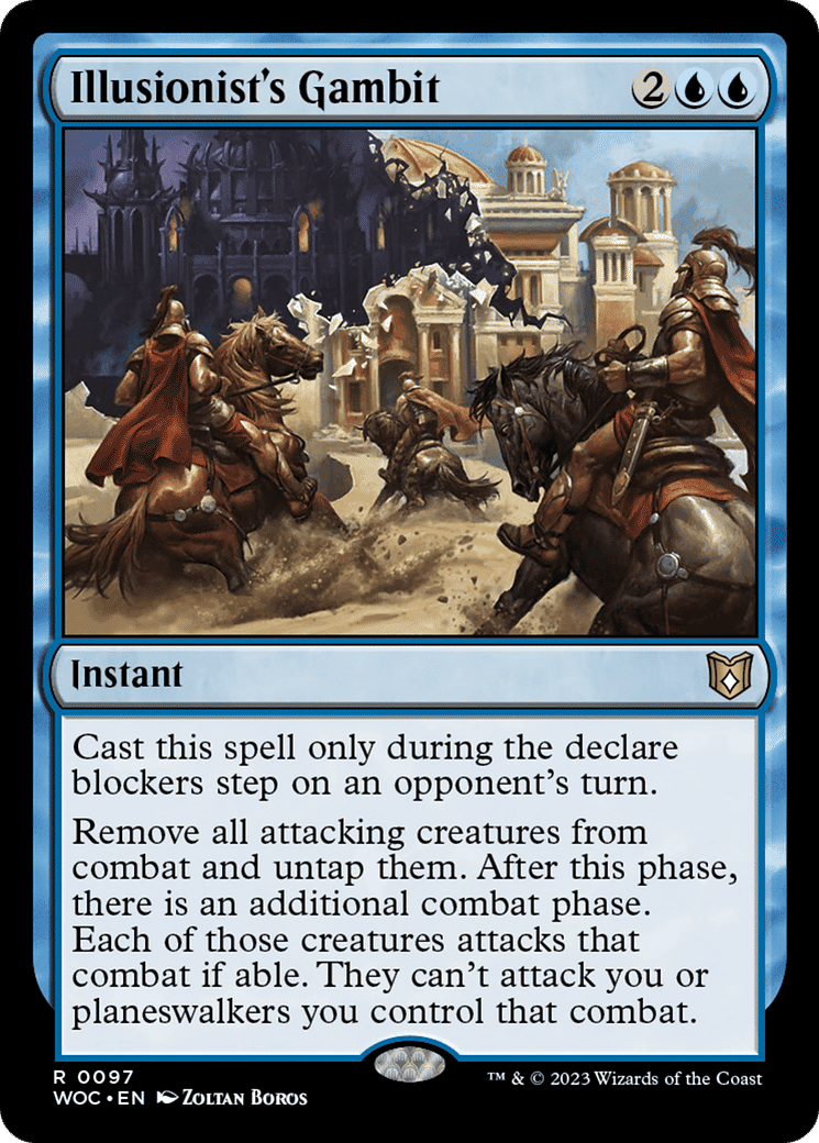 Pari de l'illusionniste — Wilds of Eldraine Commander — Magic: The Gathering