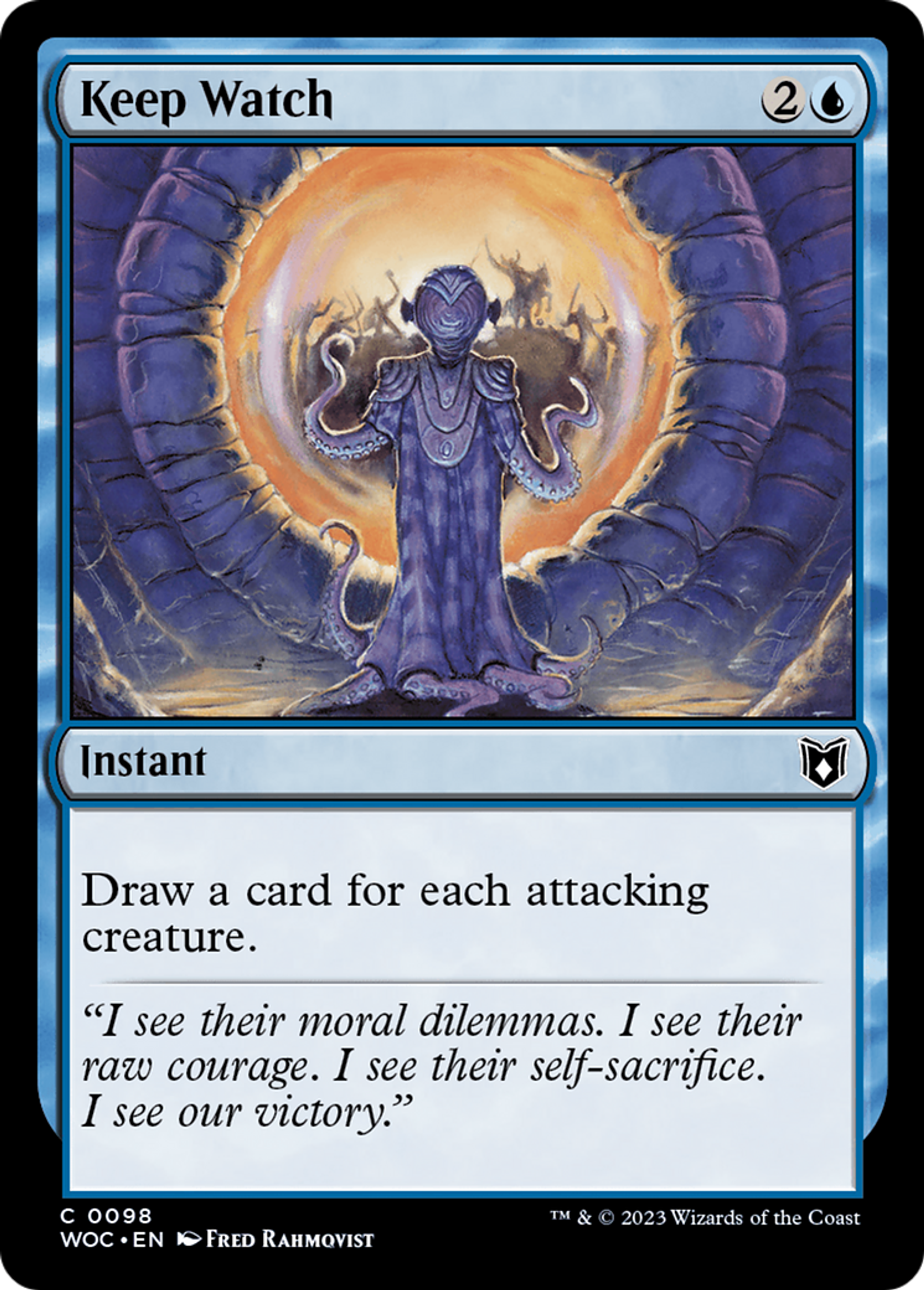 Keep Watch — Wilds of Eldraine Commander — Magic: The Gathering