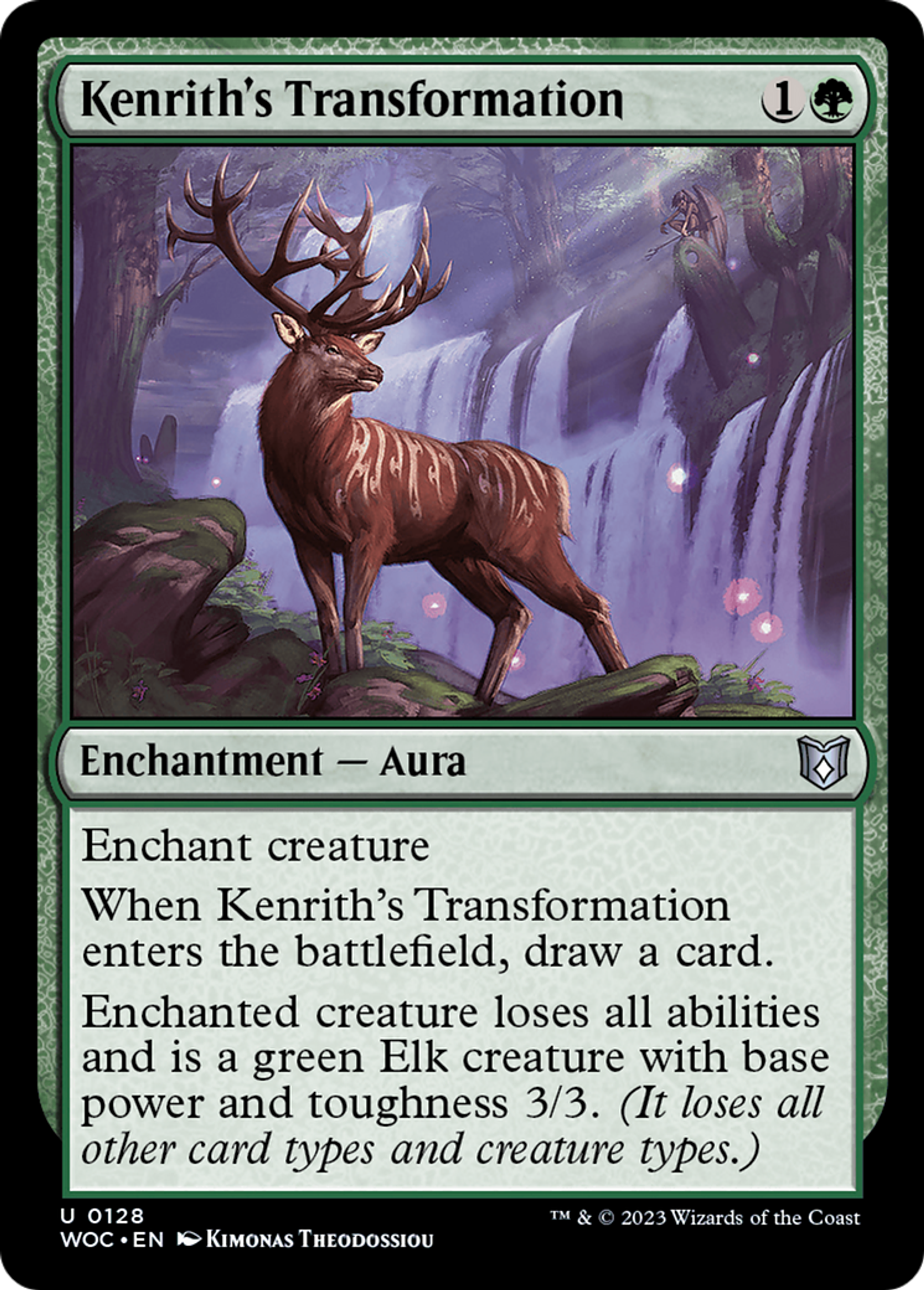 Transformation de Kenrith — Wilds of Eldraine Commander — Magic: The Gathering