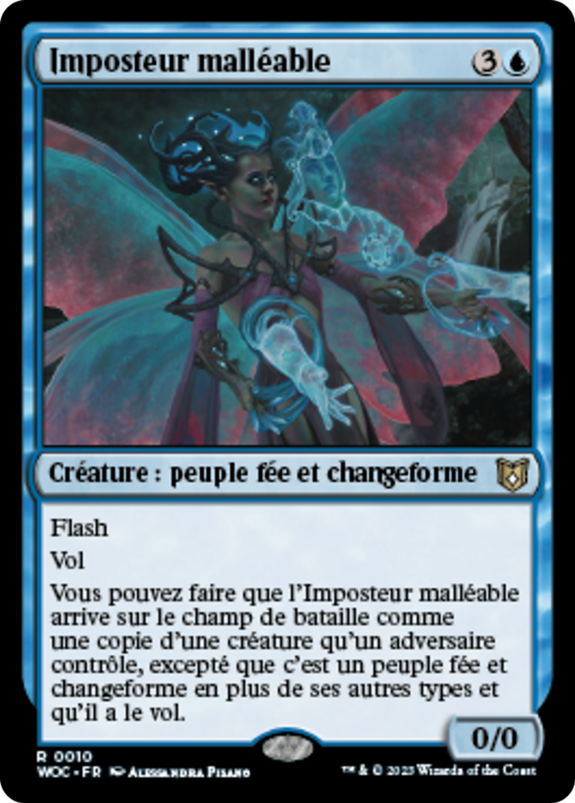 Imposteur malléable — Wilds of Eldraine Commander — Magic: The Gathering