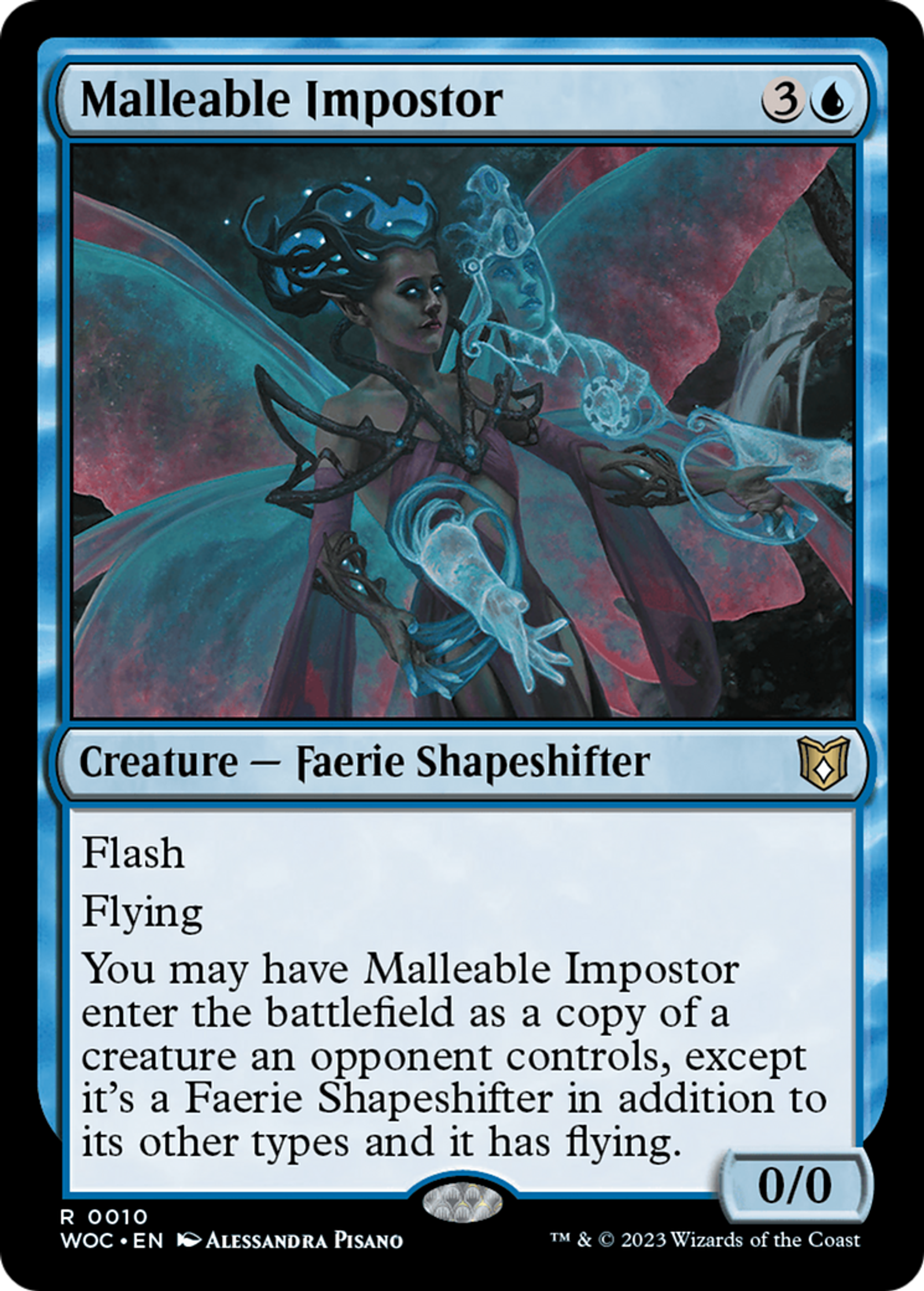 Malleable Impostor — Wilds of Eldraine Commander — Magic: The Gathering