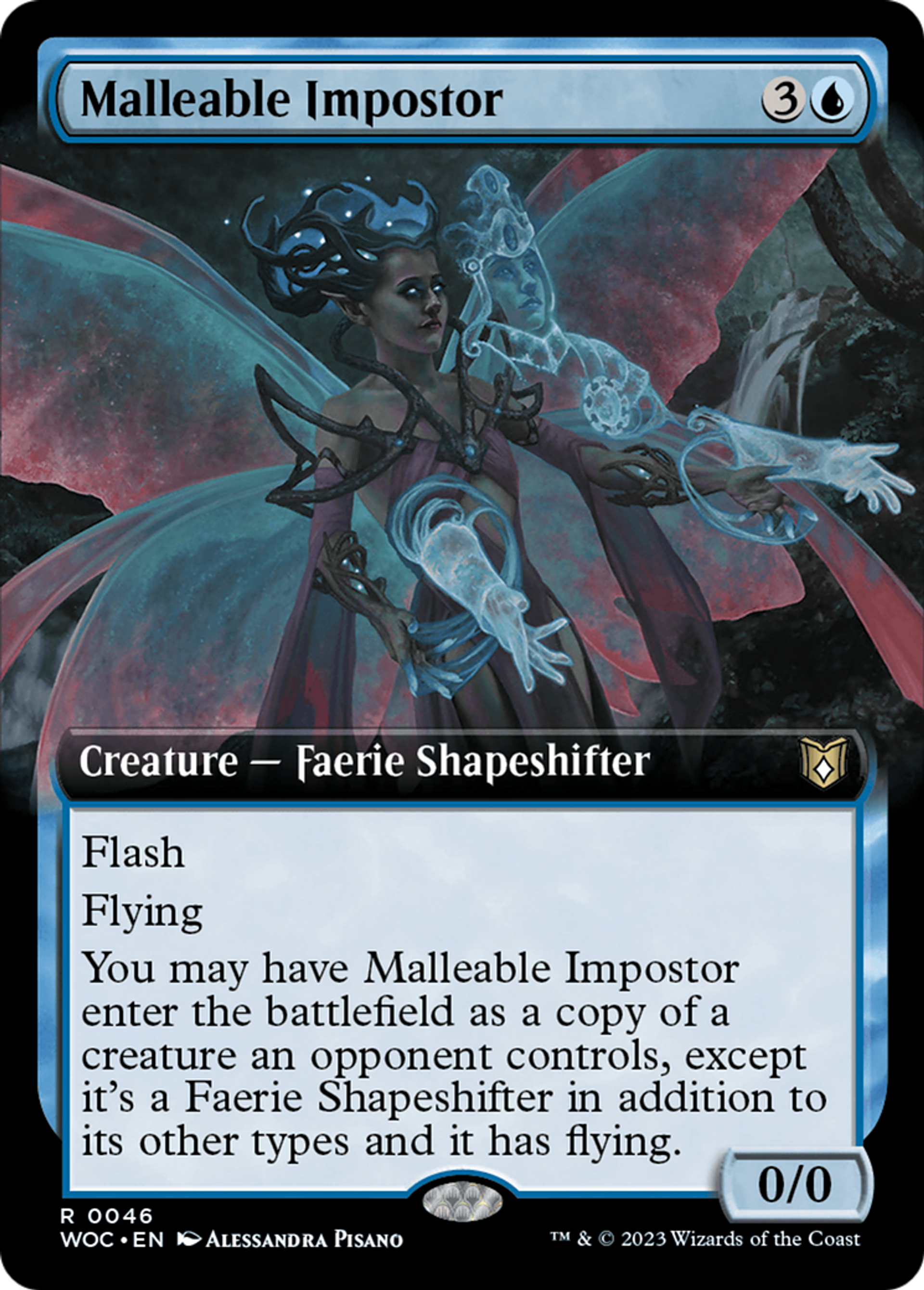 Malleable Impostor — Wilds of Eldraine Commander — Magic: The Gathering