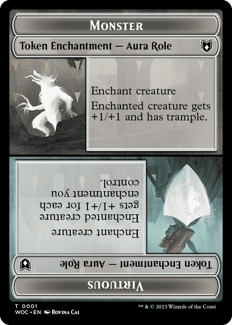 Monster // Virtuous — Wilds of Eldraine Commander — Magic: The Gathering