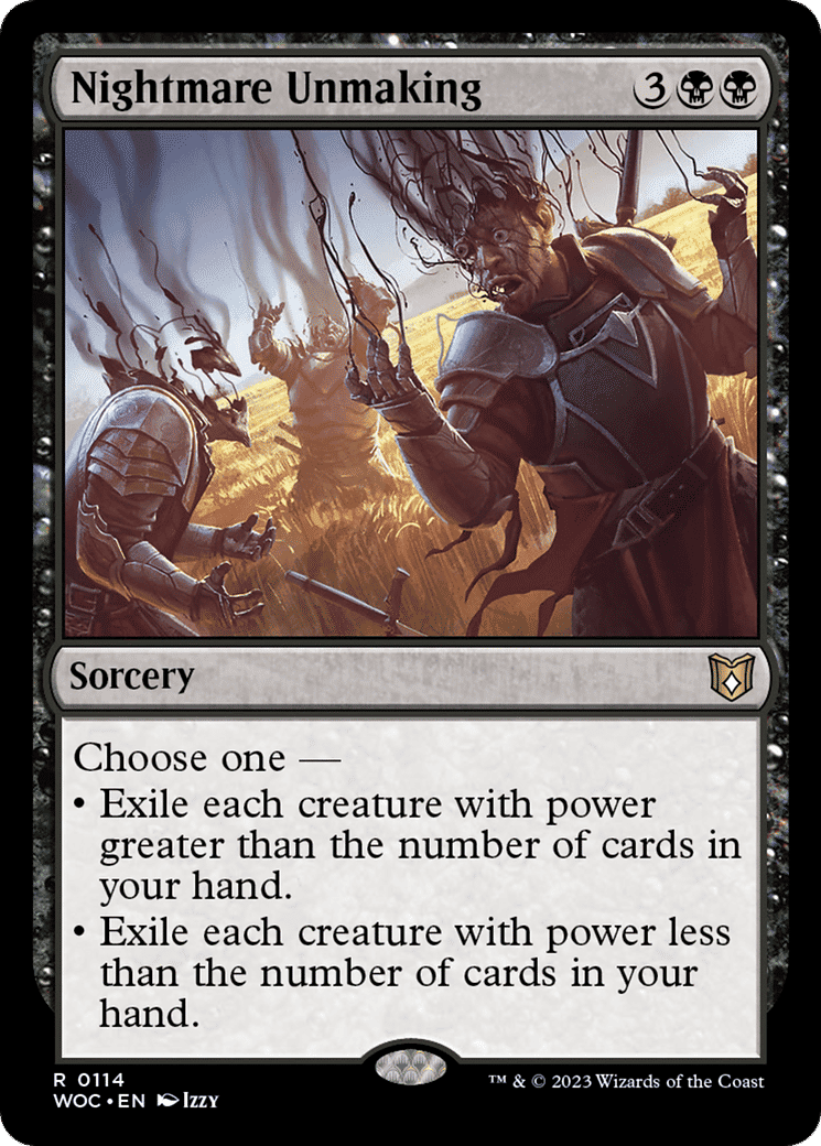 Nightmare Unmaking — Wilds of Eldraine Commander — Magic: The Gathering