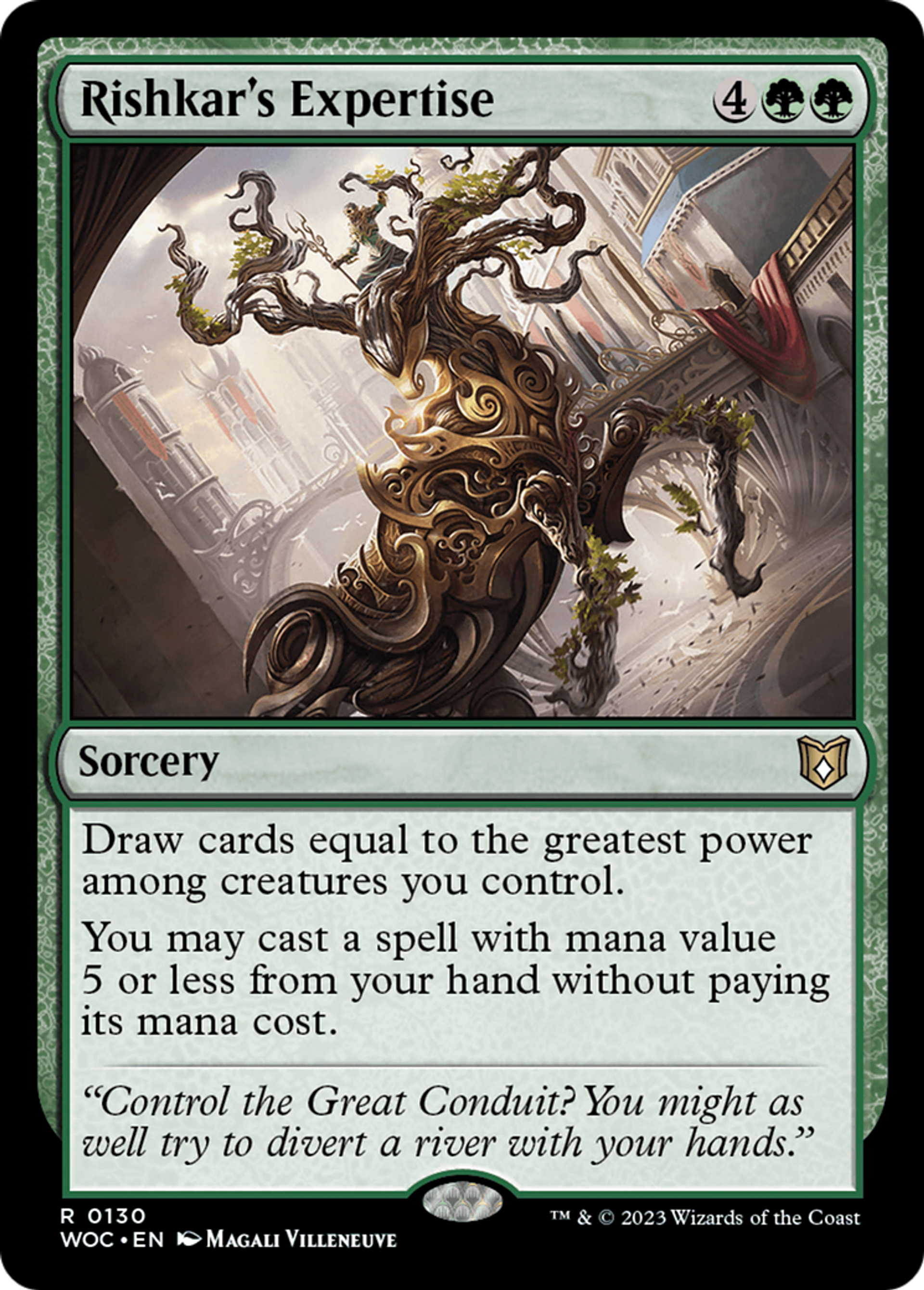Expertise de Rishkar — Wilds of Eldraine Commander — Magic: The Gathering