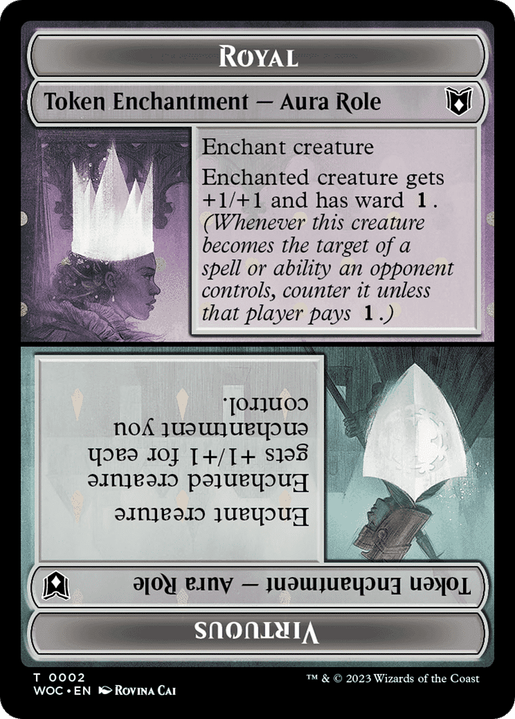 Royal // Virtuous — Wilds of Eldraine Commander — Magic: The Gathering