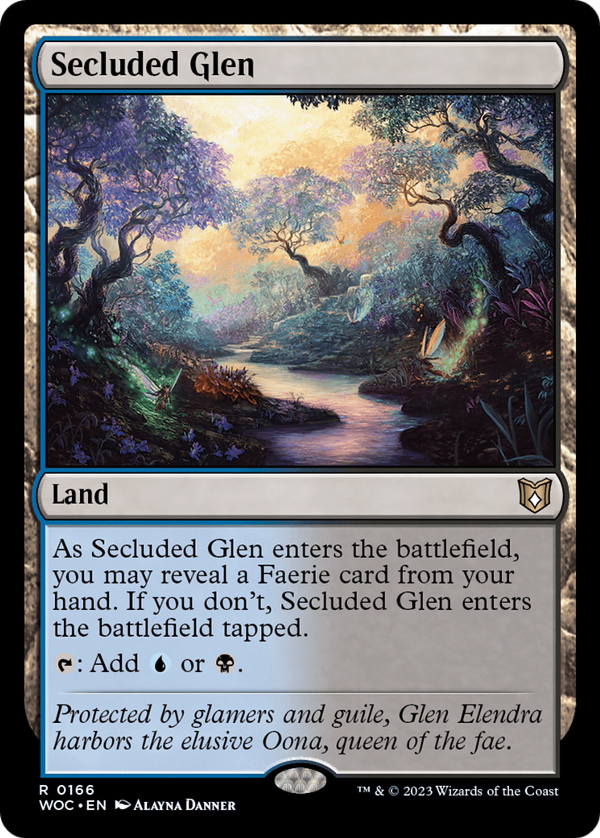 Secluded Glen — Wilds of Eldraine Commander — Magic: The Gathering