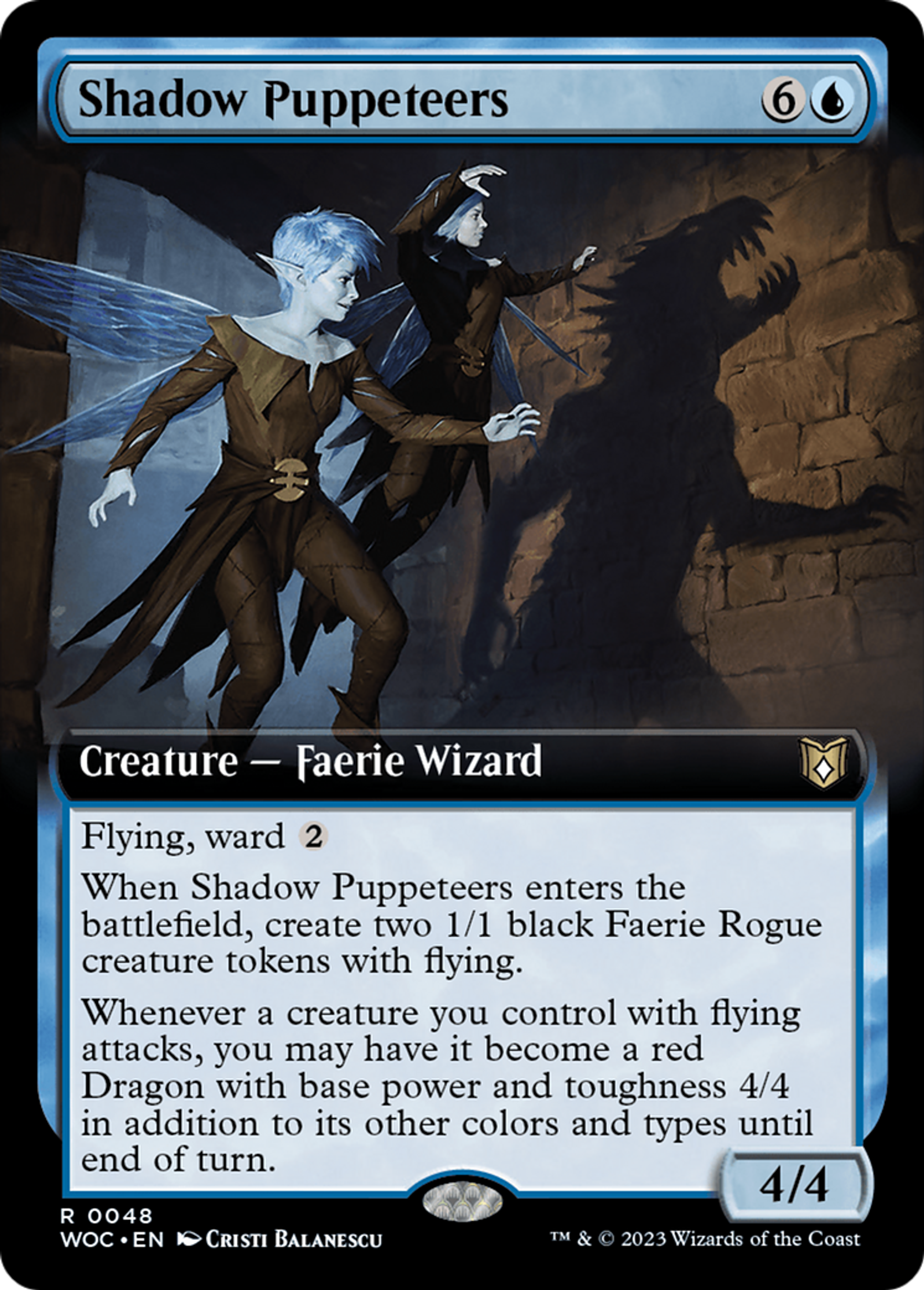 Shadow Puppeteers — Wilds of Eldraine Commander — Magic: The Gathering