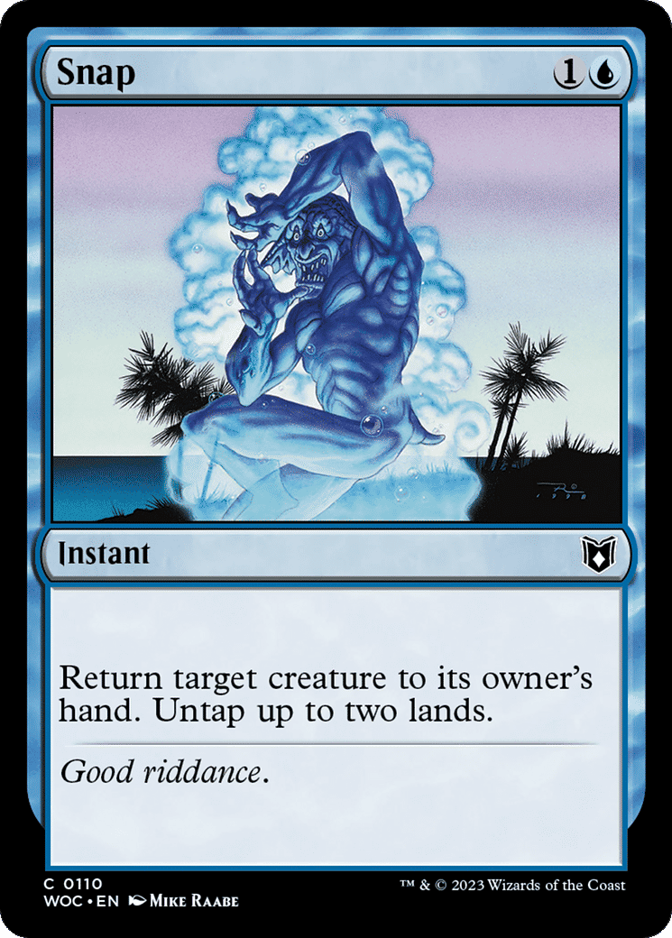 Snap — Wilds of Eldraine Commander — Magic: The Gathering