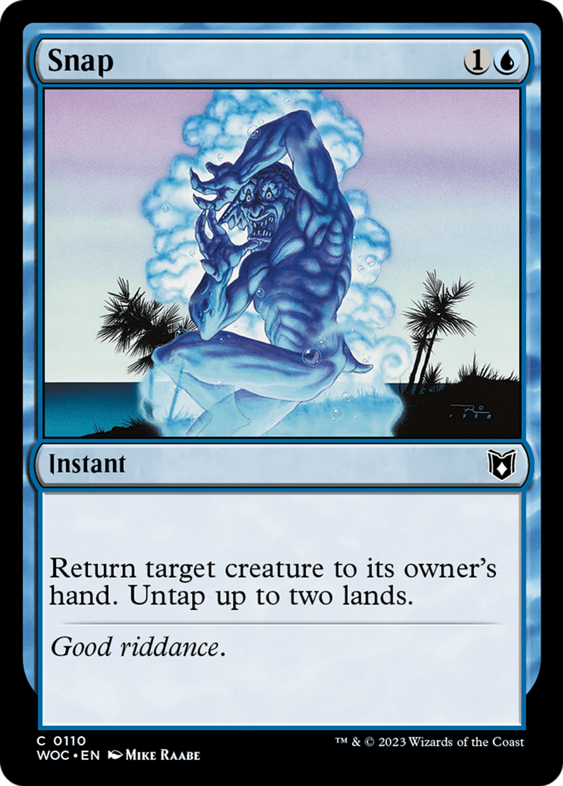 Snap — Wilds of Eldraine Commander — Magic: The Gathering
