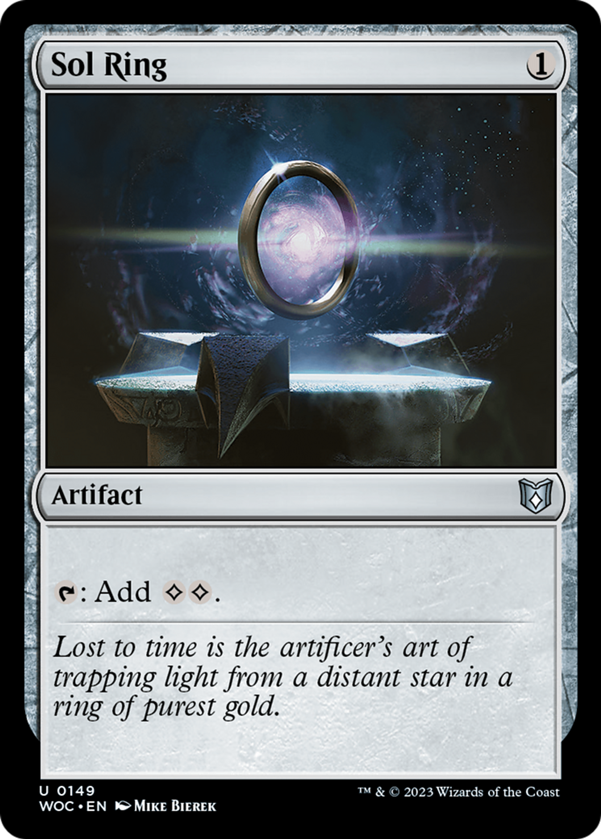 Sol Ring — Wilds of Eldraine Commander — Magic: The Gathering
